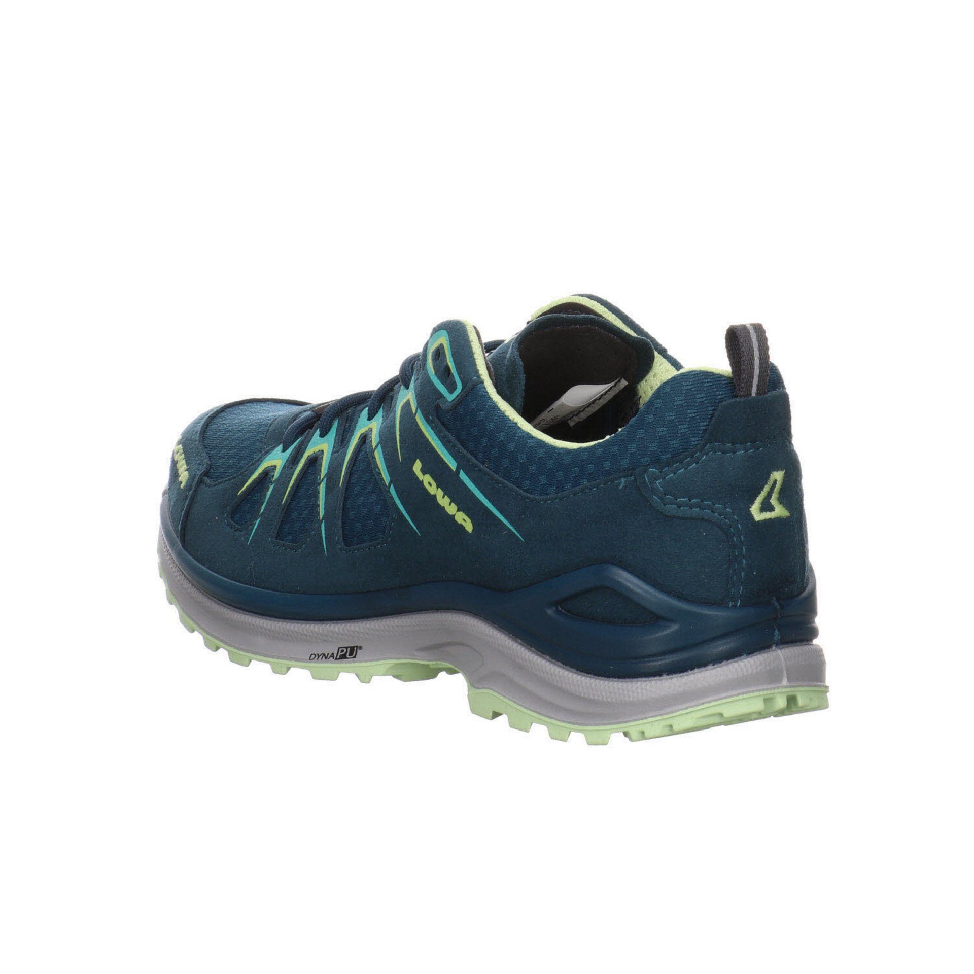 Lowa Damen Schuhe Outdoor Evo GTX PETROL/MINT Outdoorschuh Outdoorschuh Leder-/Textilkombination Lo Innox
