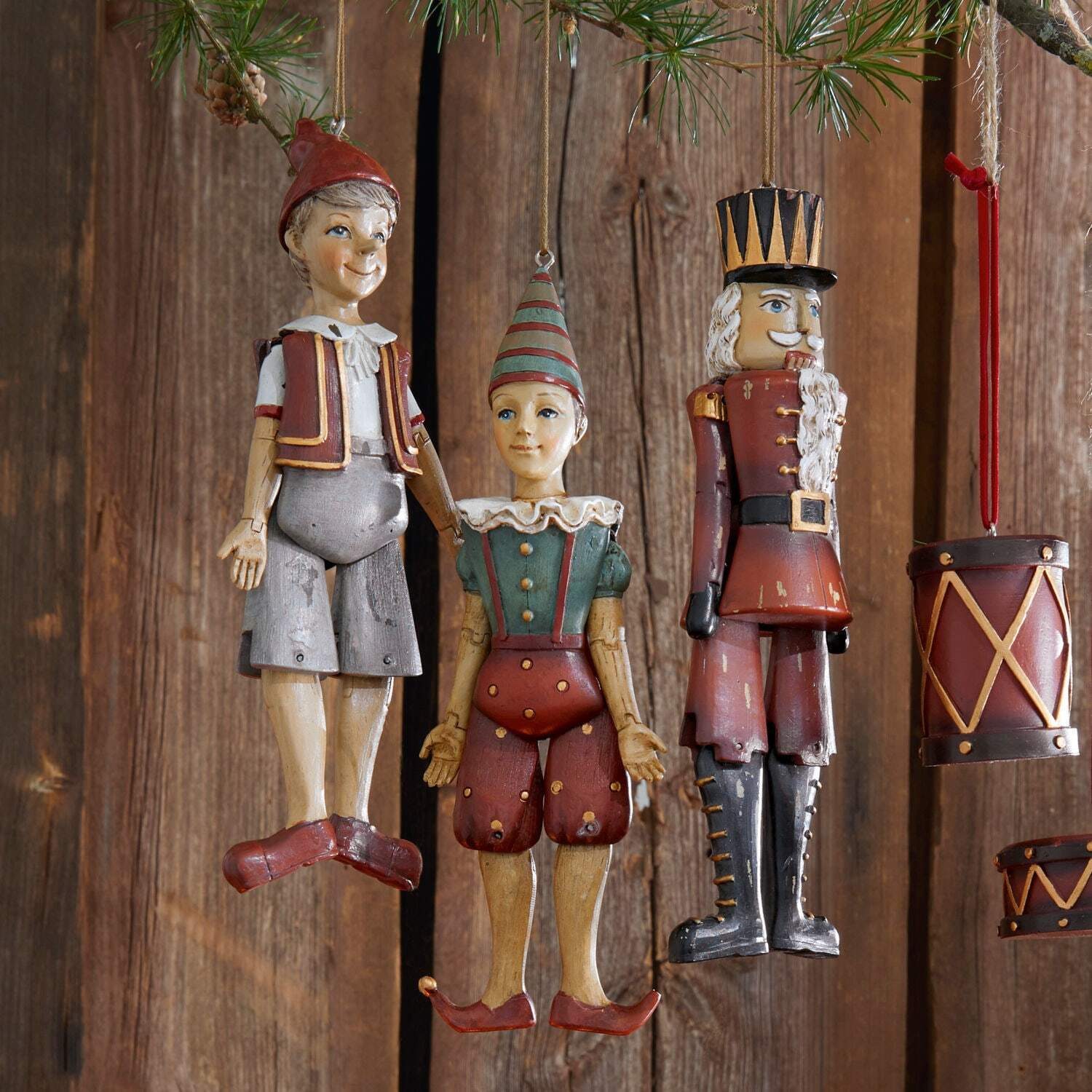 Mirabeau Weihnachtsfigur Figur 3er Set Udine bunt (3er Set, 3er Set)