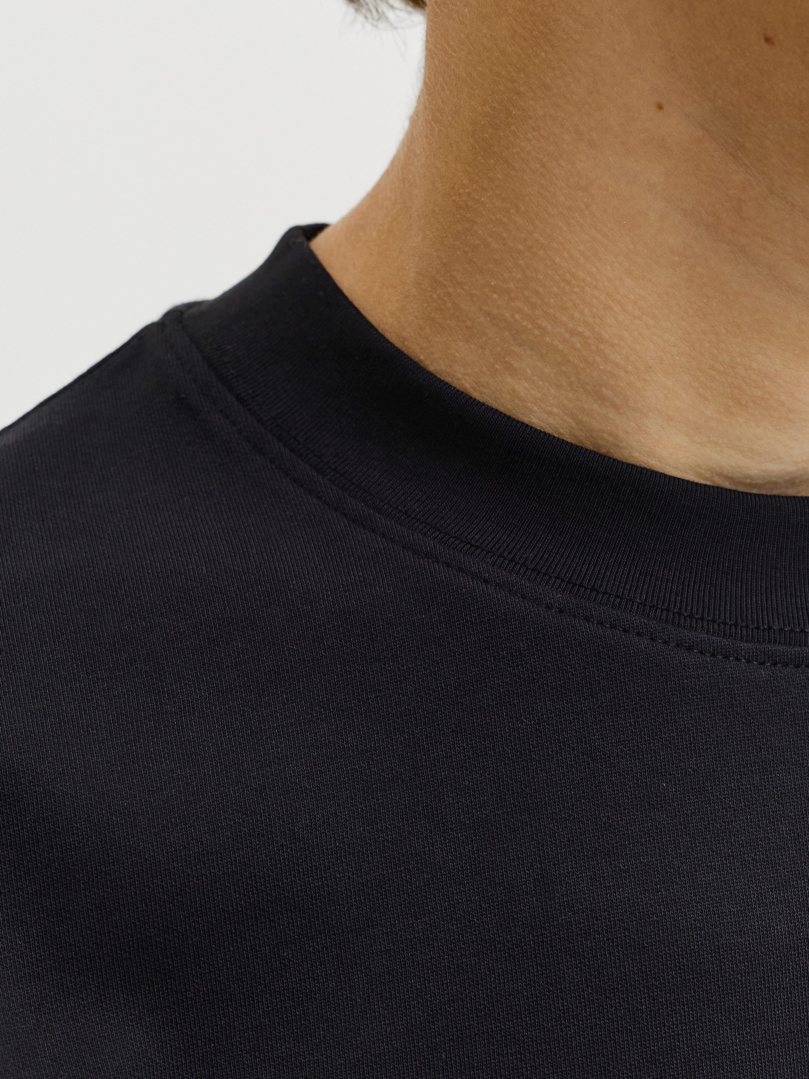 Jack & Jones Junior Rundhalsshirt JJEBARRON TEE SS O-NECK NOOS JNR Baumwollmischung, relaxed fit – Bild 3 von 5