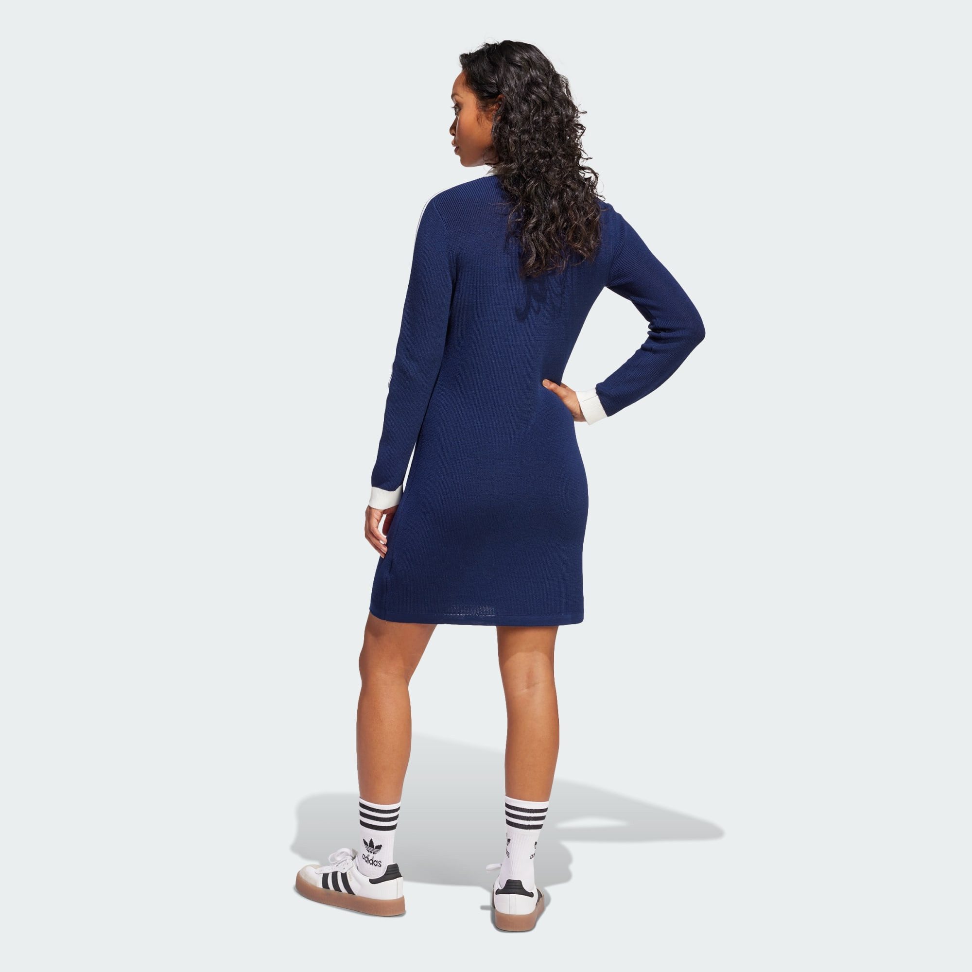 adidas Originals Maxikleid KNITTED POLOKLEID günstig online kaufen