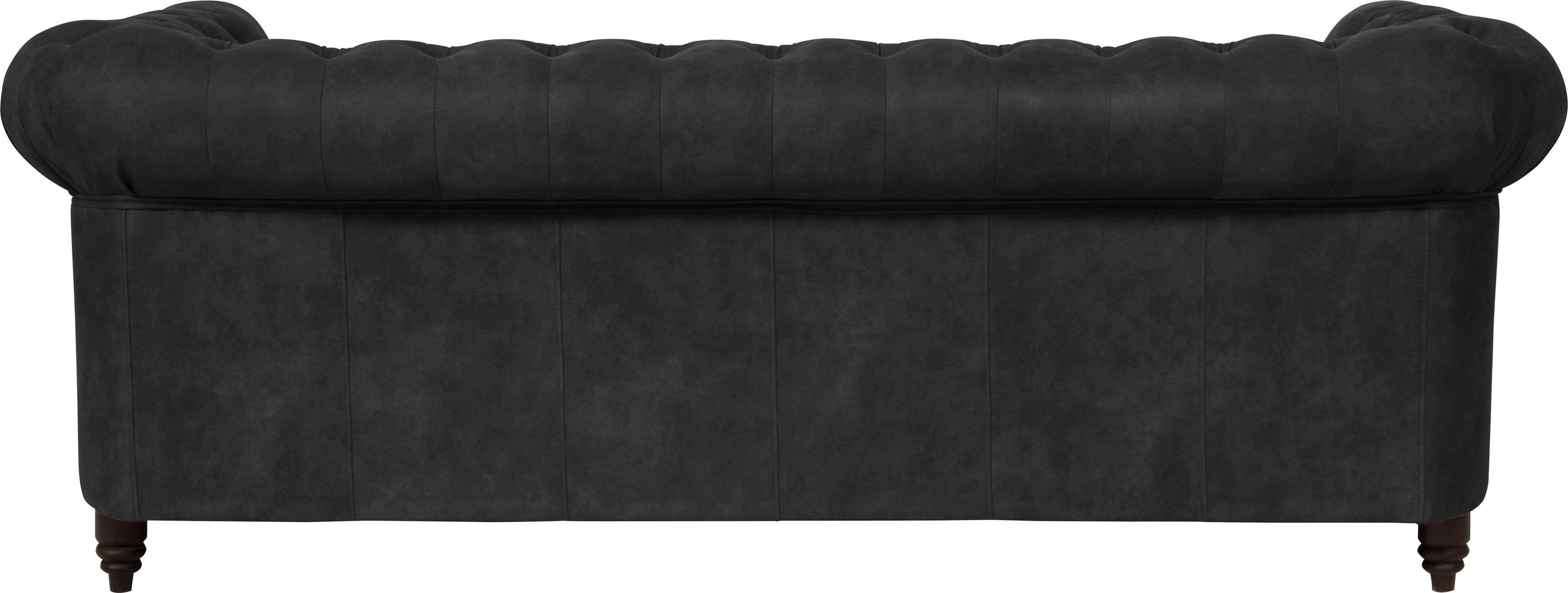 Home affaire Chesterfield-Sofa Aarburg, aufwändige Knopfheftung und Ziernägel im Chesterfield-Design