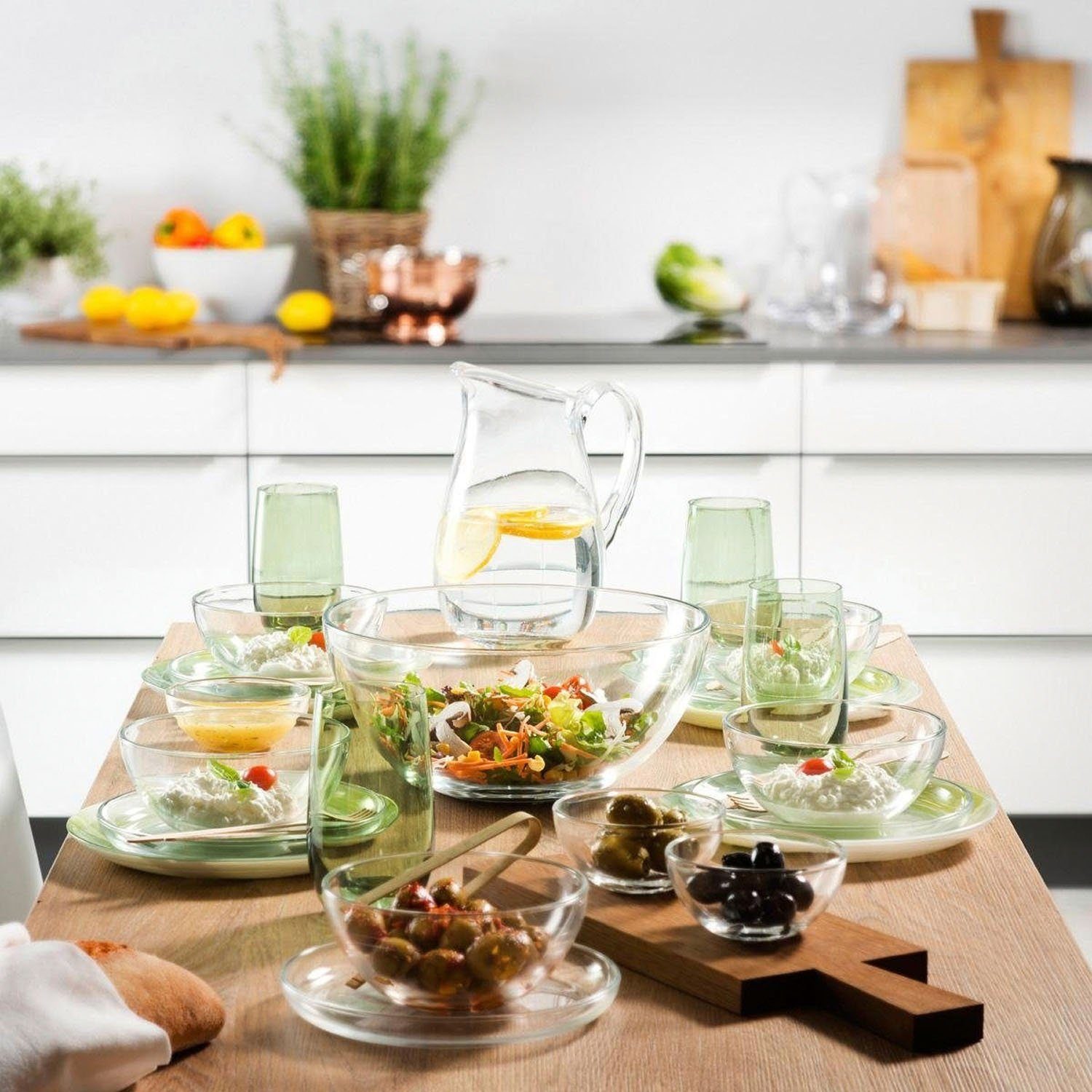 Leonardo Glas-Teller Ø 18 Cm – Transparent, Rund | Stilvolles Geschirr Für Jeden Anlass