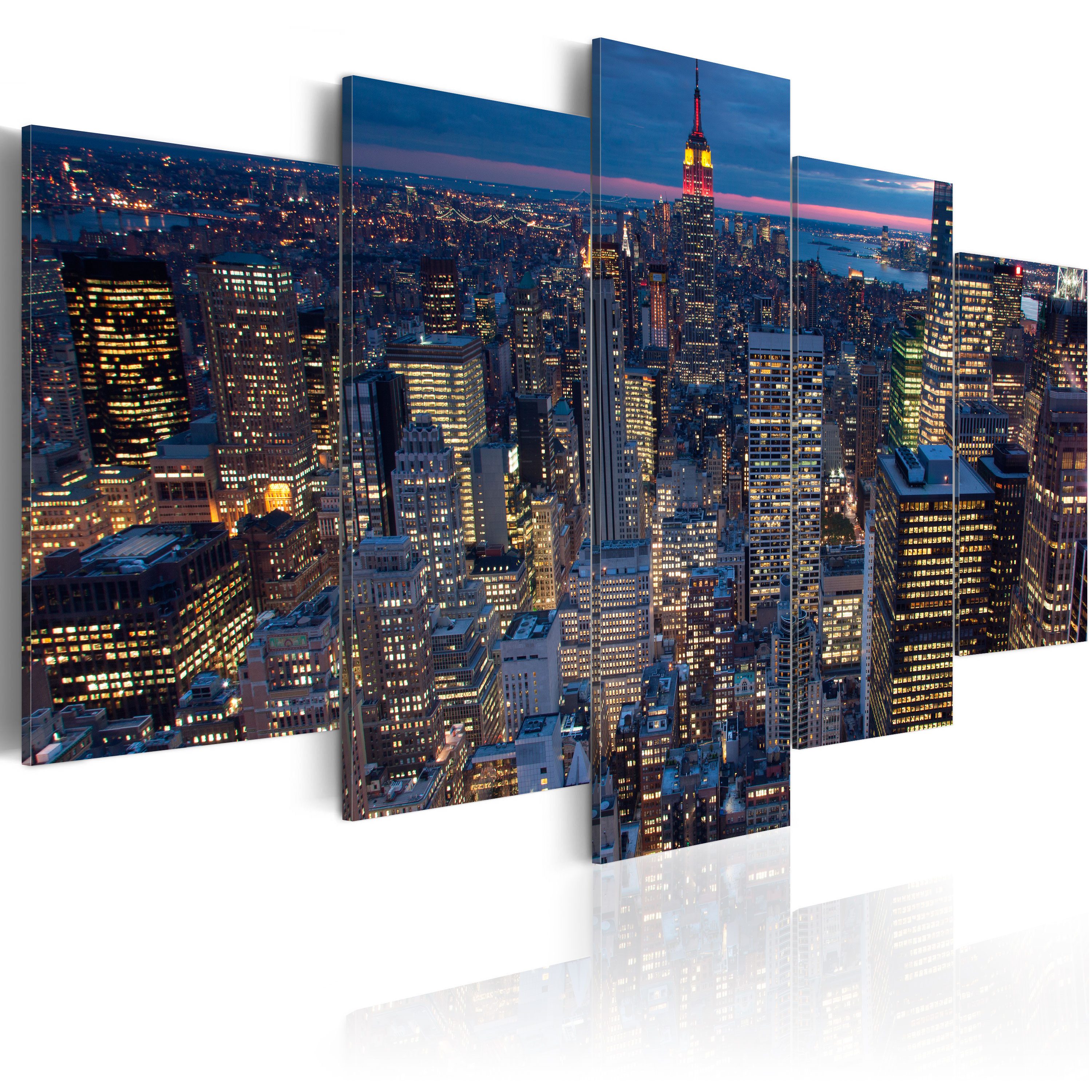 Artgeist Wandbild Gute Nacht, New York!