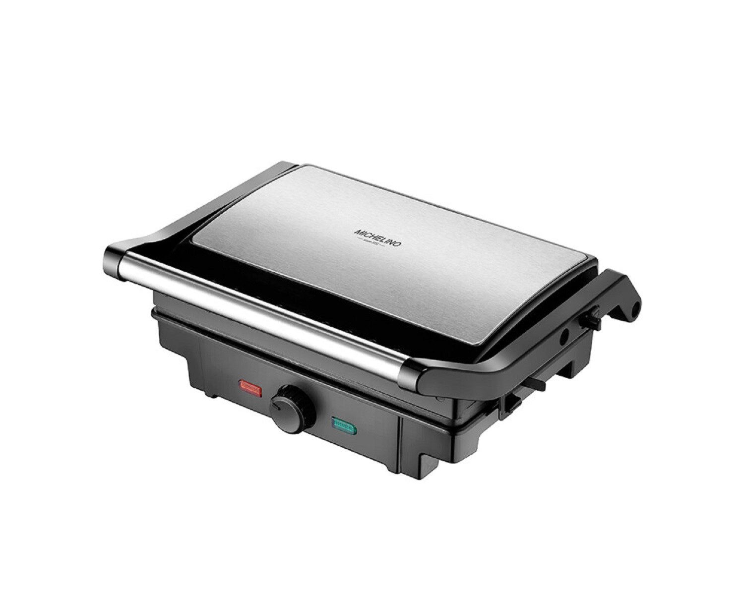 Michelino Kontaktgrill – 25,5x18 cm, 1600 Watt für vielseitiges Grillen