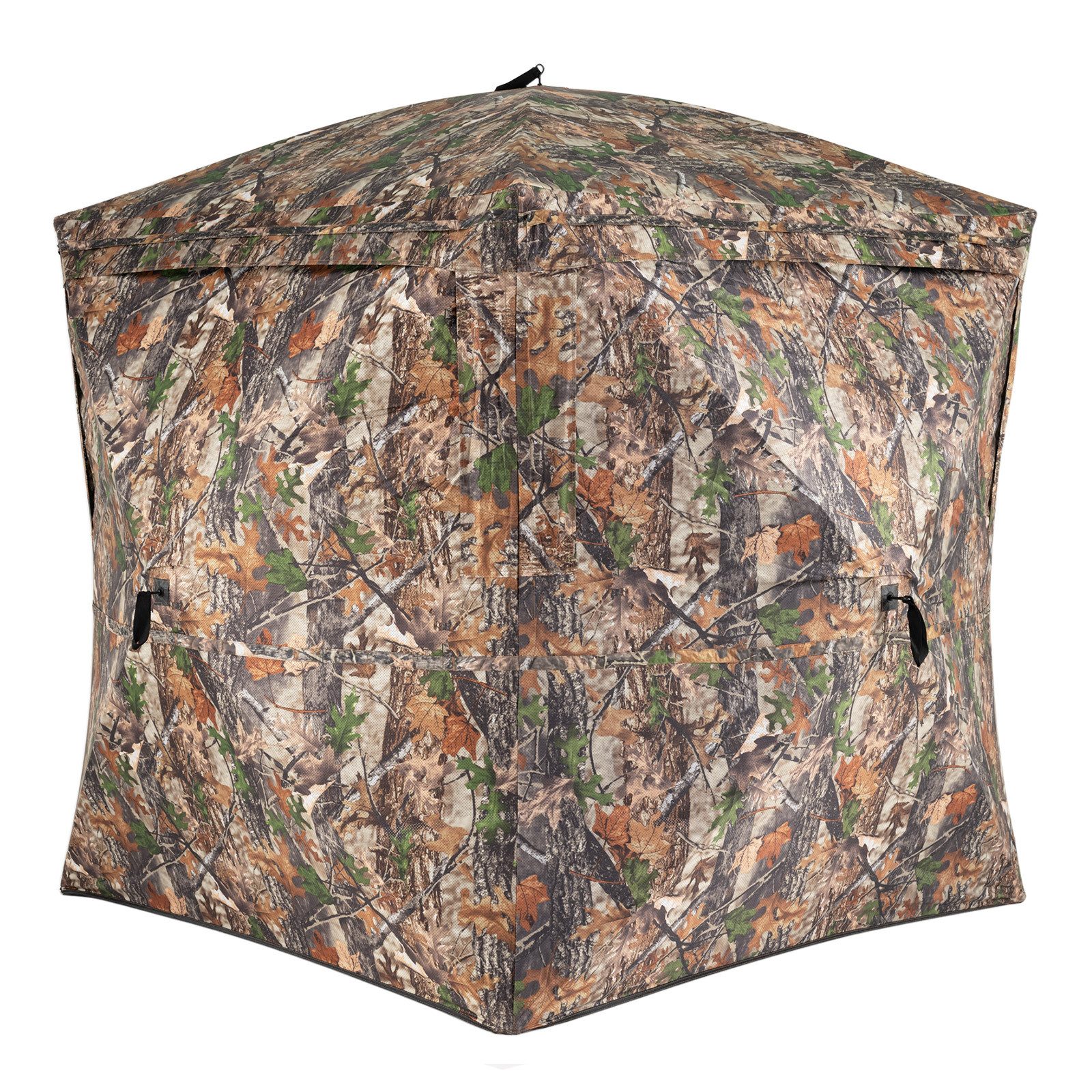 COSTWAY Angelzelt, Personen: 3, Pop-Up Jagdzelt mit geräuschloser Magnettür