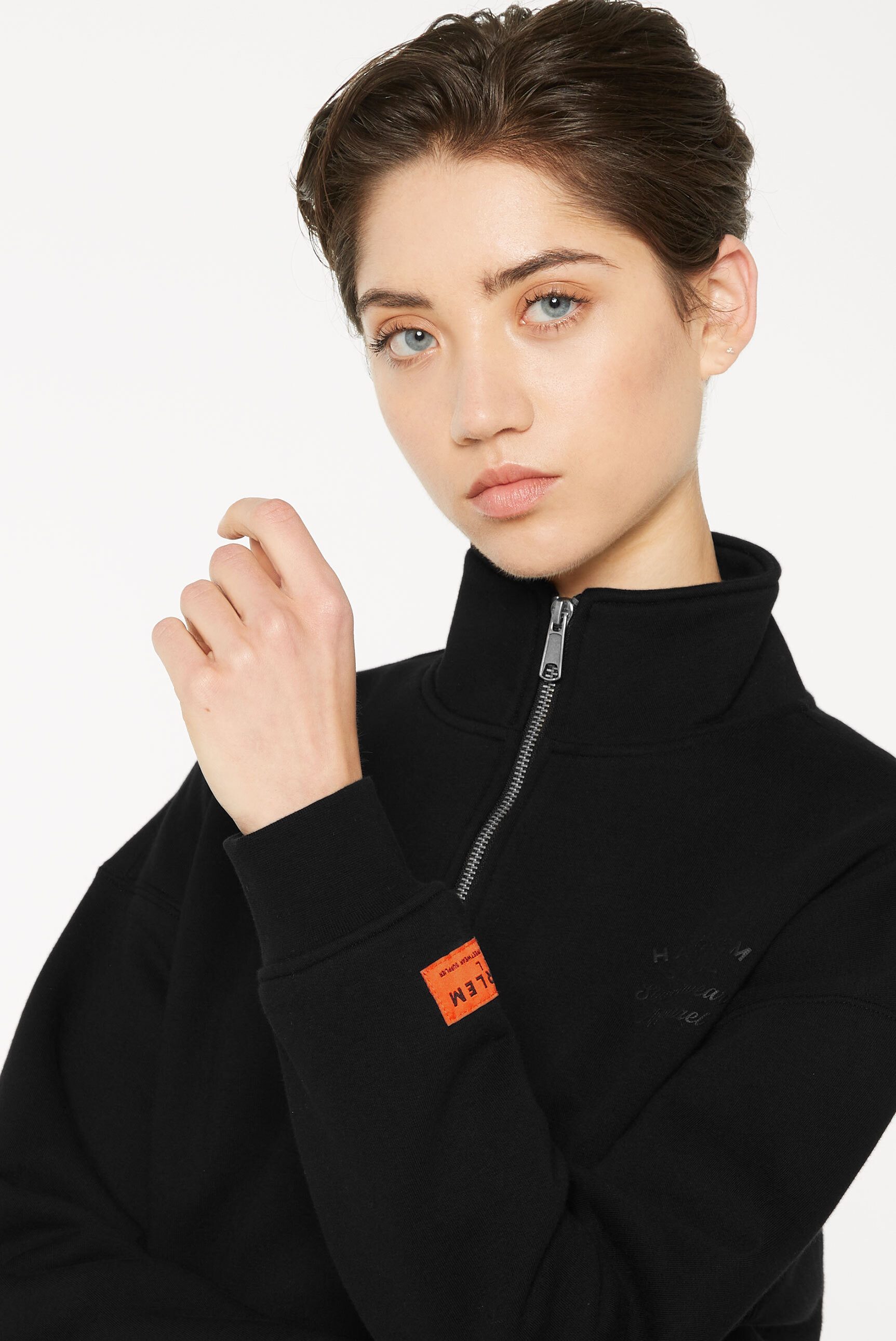Harlem Soul Sweater mit überschnittenen Schultern