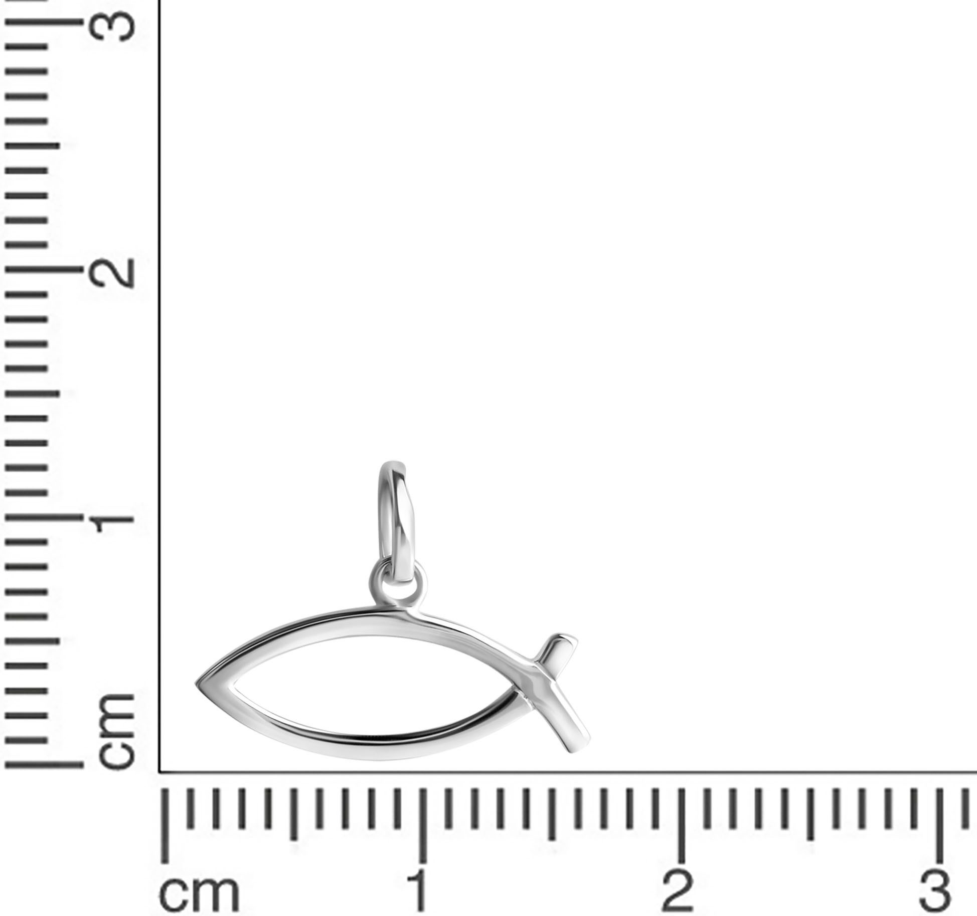 Firetti Kettenanhänger Schmuck Geschenk Silber 925 Halsschmuck Anhänger Fisch