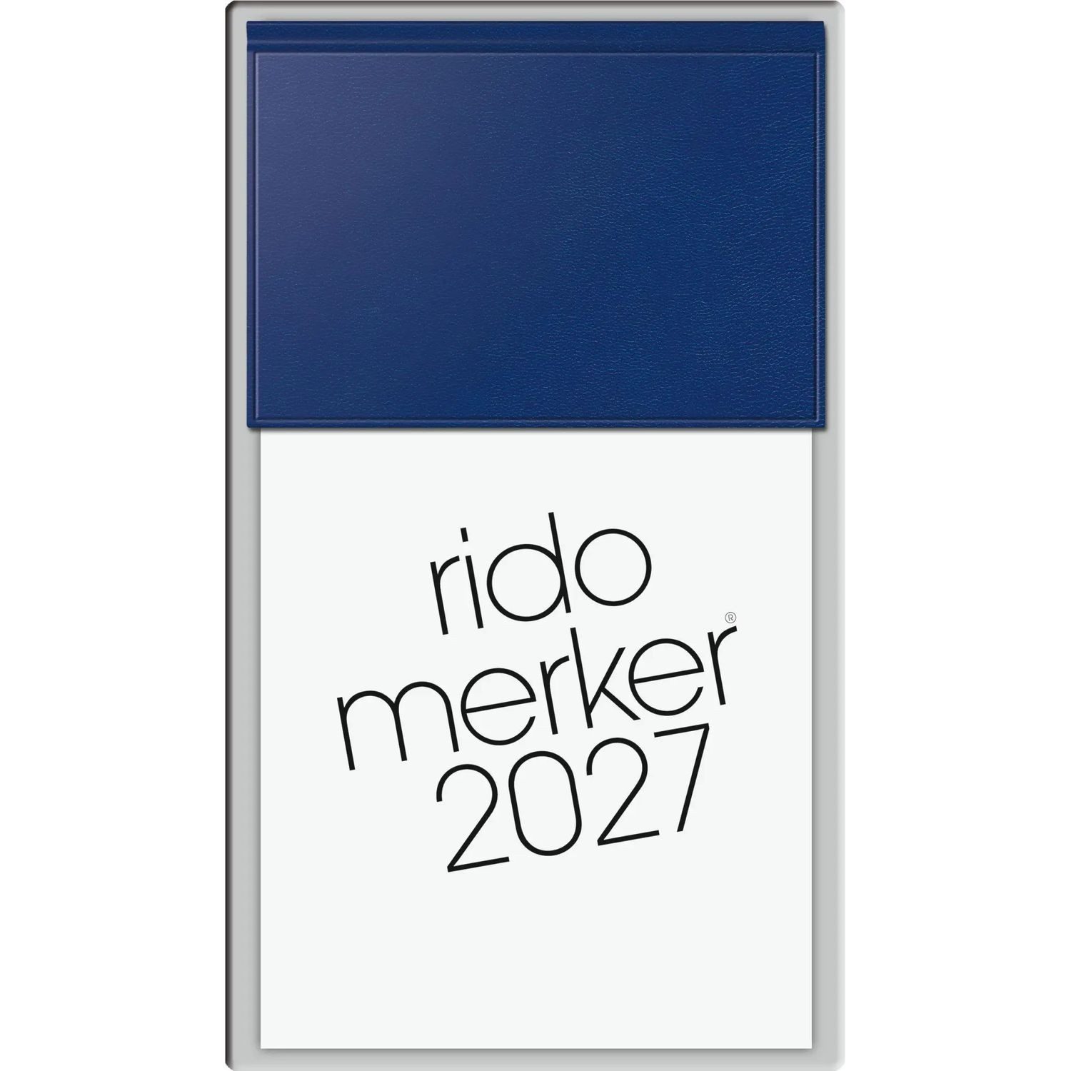 Taschenkalender rido/idé 7035003387 Vormerkbuch Mod. Merker 2027 108×201 mm,...