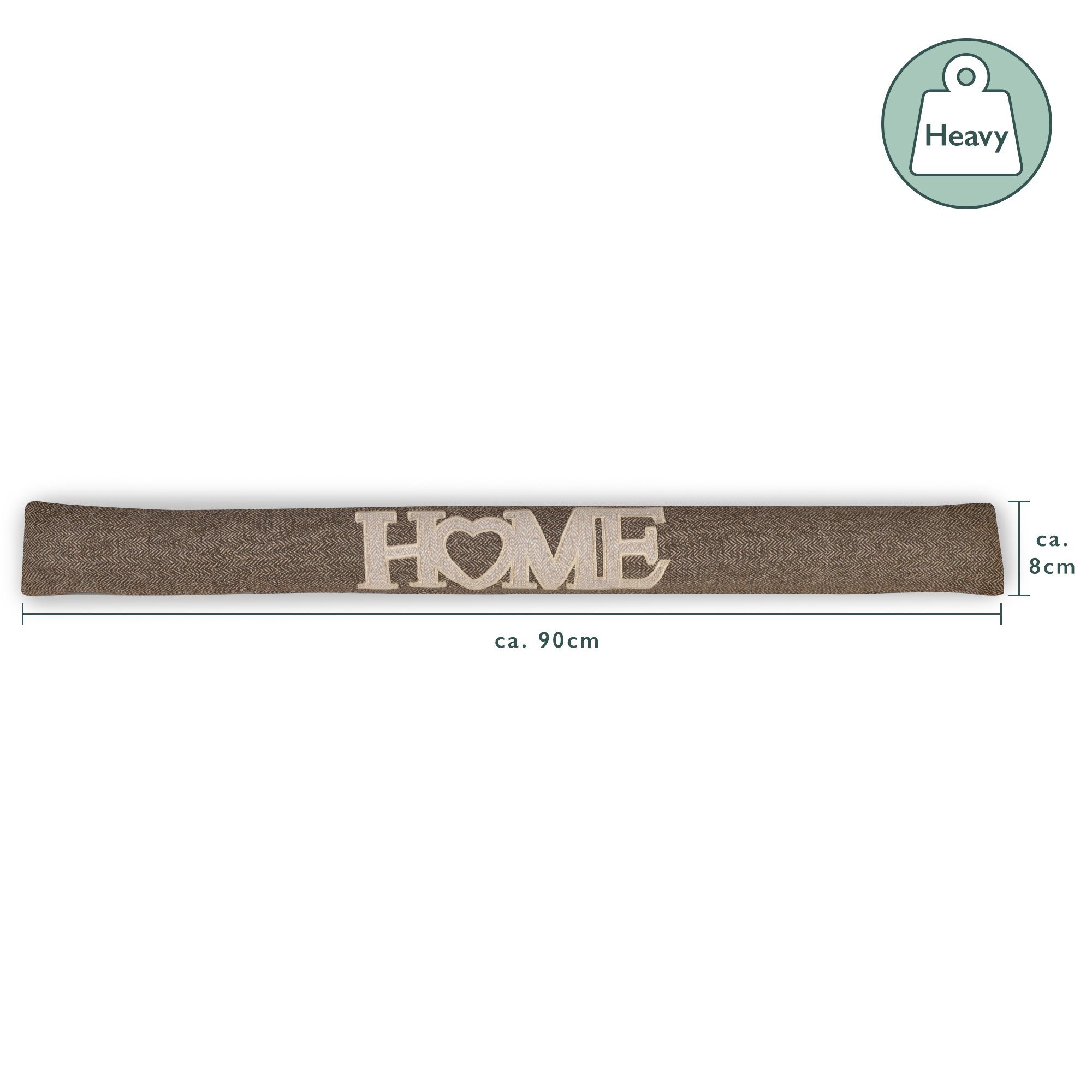 Beautissu Bodentürstopper Tuuli, Windstopper 90x8 cm günstig online kaufen