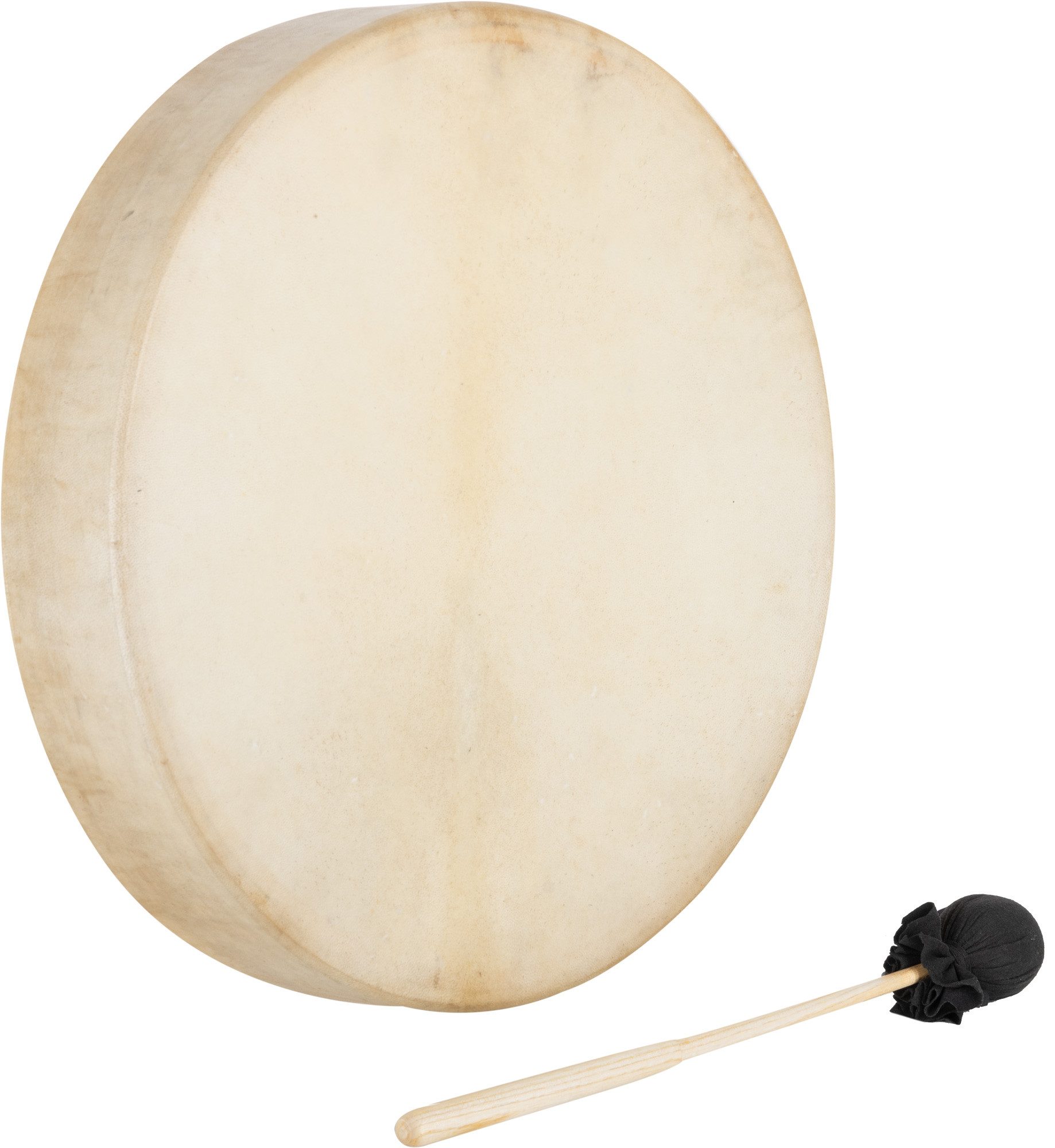 Classic Cantabile Handtrommel Schamanentrommel mit Ziegenfell bespannt - Handtrommel,ink. Schlägel, 2-St., Set, Anregende Wirkung