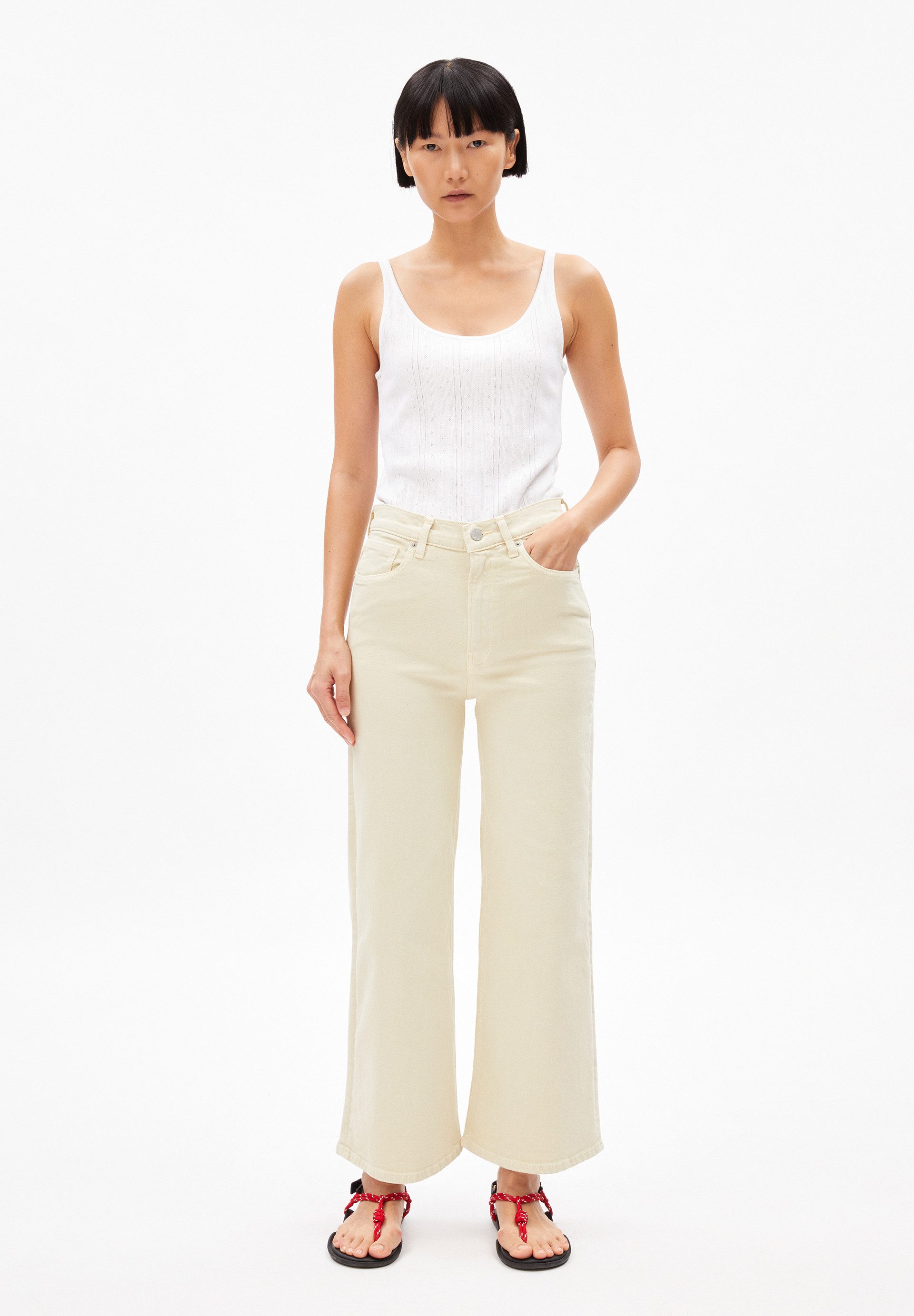 Armedangels Weite Jeans MURLIAA CROPPED (Comfort-Stretch, günstig online kaufen