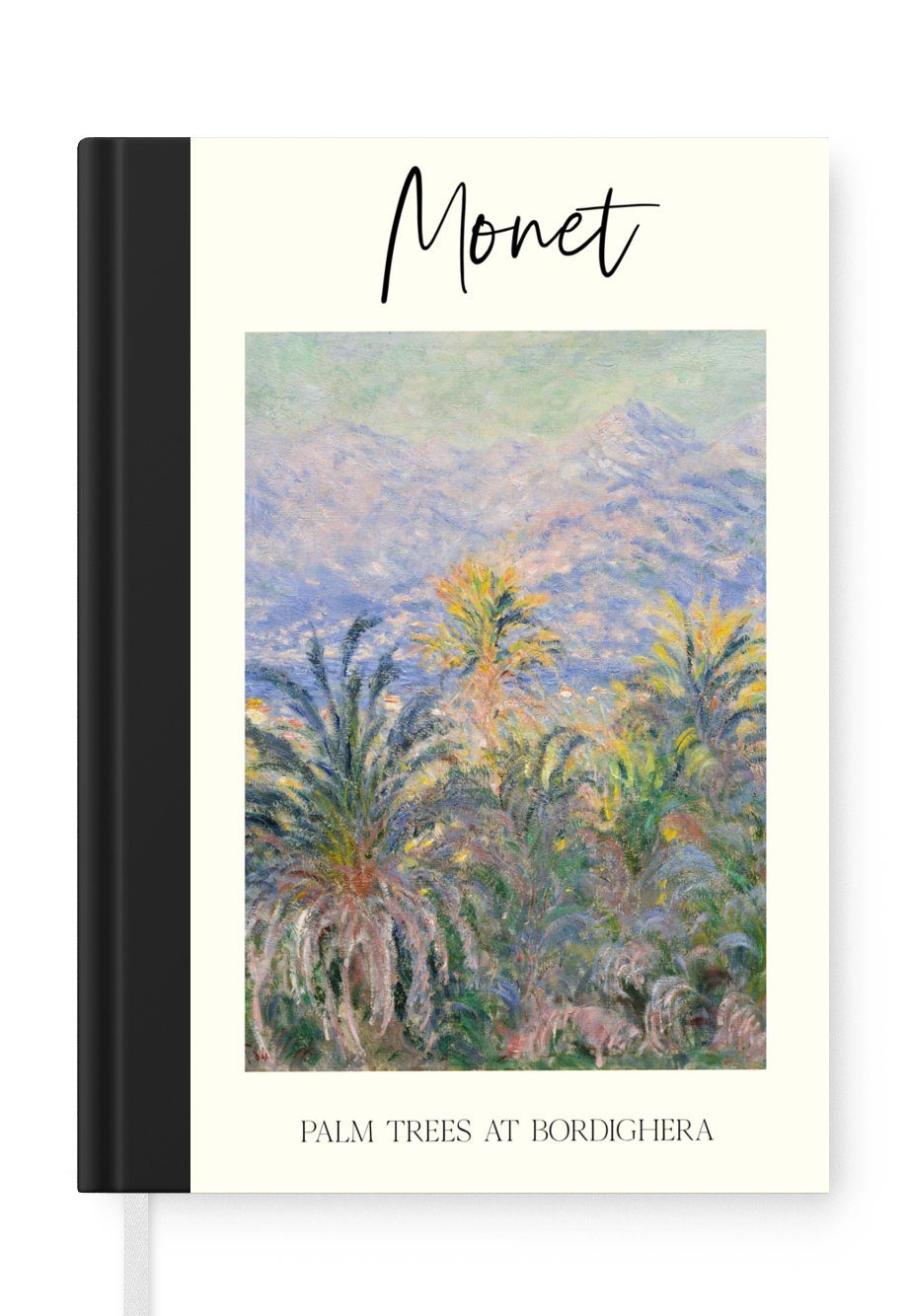 MuchoWow Notizbuch Monet - Malerei - Alte Meister, Journal, Merkzettel, Tagebuch, Notizheft, A5, 98 Seiten, Haushaltsbuch