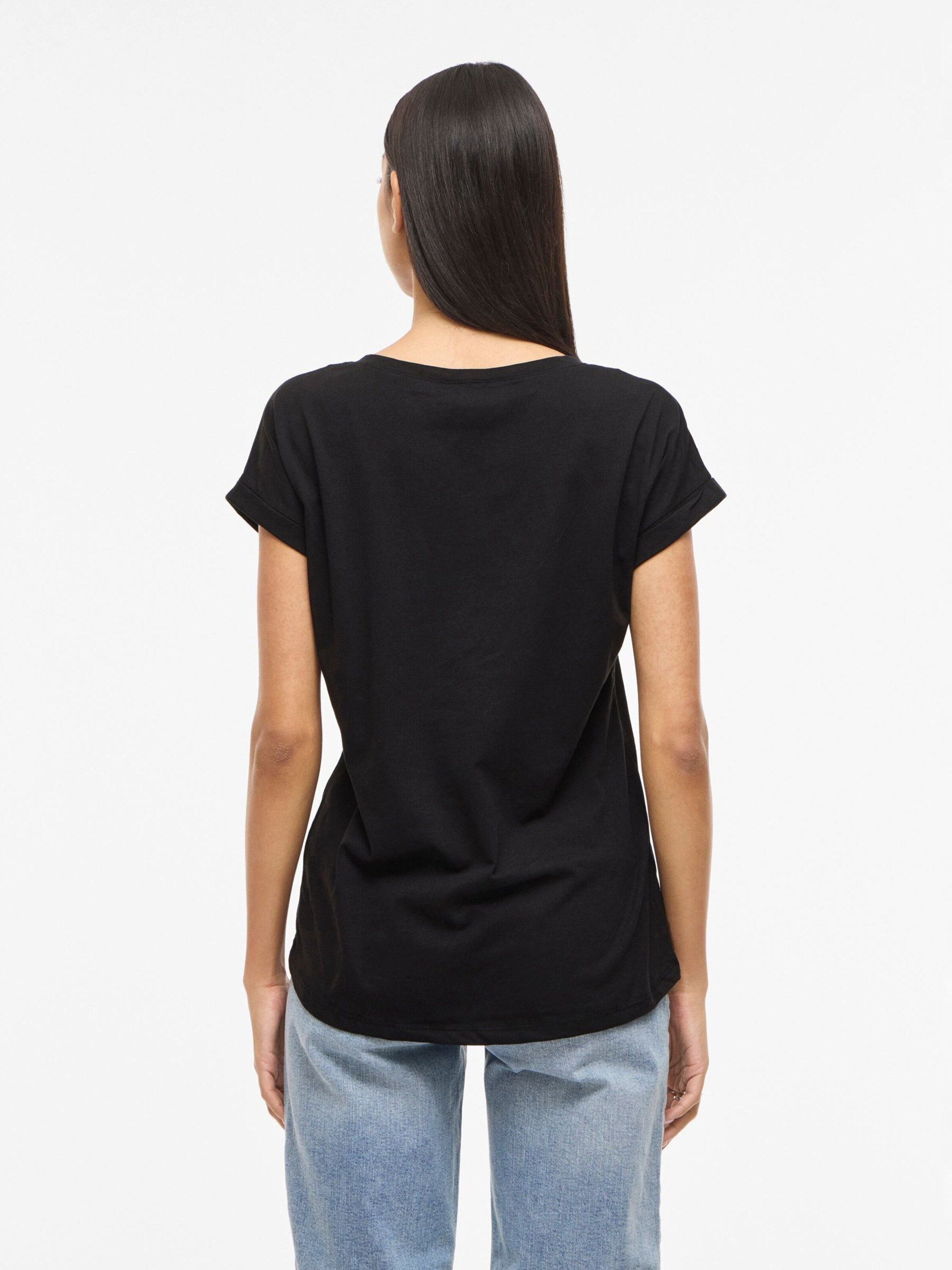 Vila T-Shirt VIDreamers (1-tlg) Plain/ohne Details – Bild 4 von 5