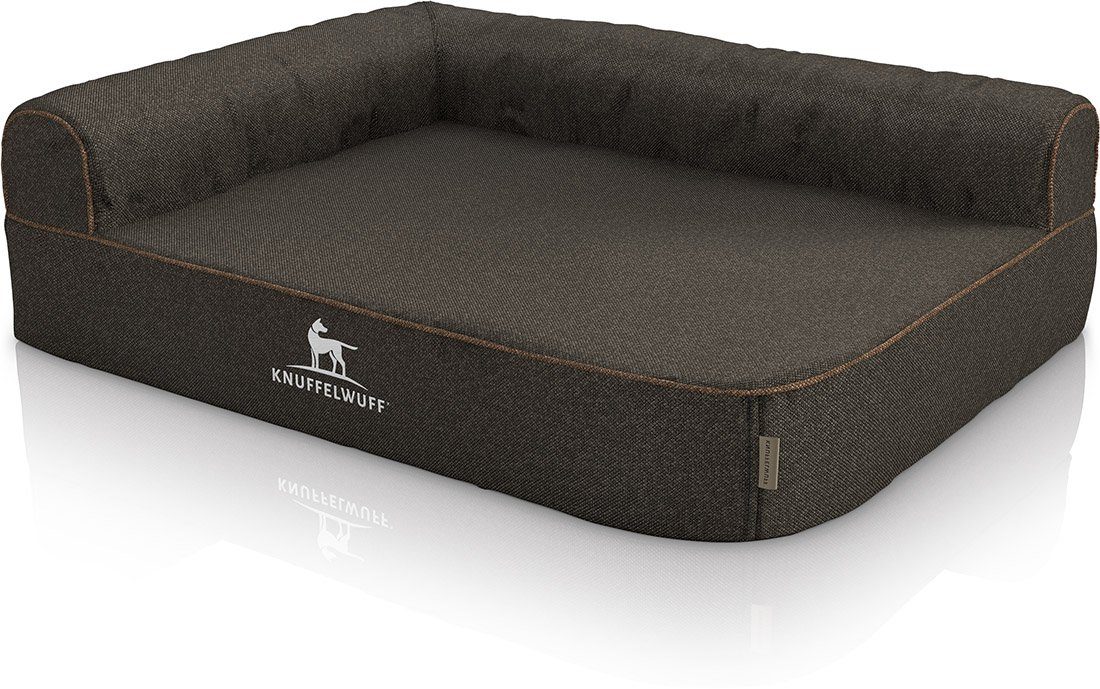 Knuffelwuff Tierbett Hundebett Marlie Lehne Rechts, Orthopädisch