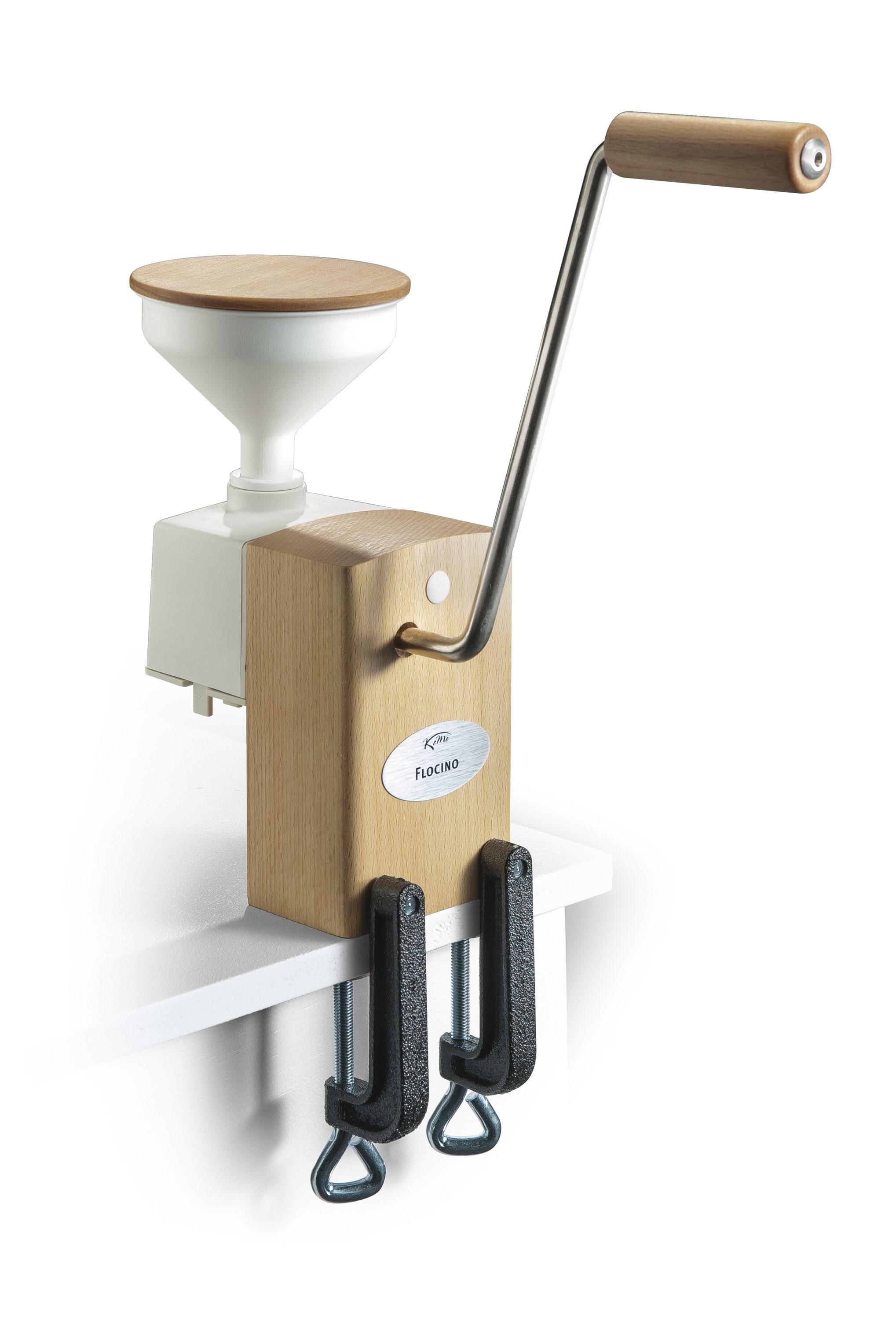 KoMo Getreidemühle Komo Flocino Handflocker Getreideflocker