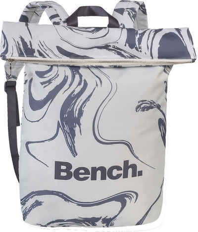 Bench. Freizeitrucksack Bench Damen Jugend Freizeitrucksack (Freizeitrucksack), Damen, Jugend Cityrucksack Nylon, mehrfarbig ca. 56cm hoch, marmoriert