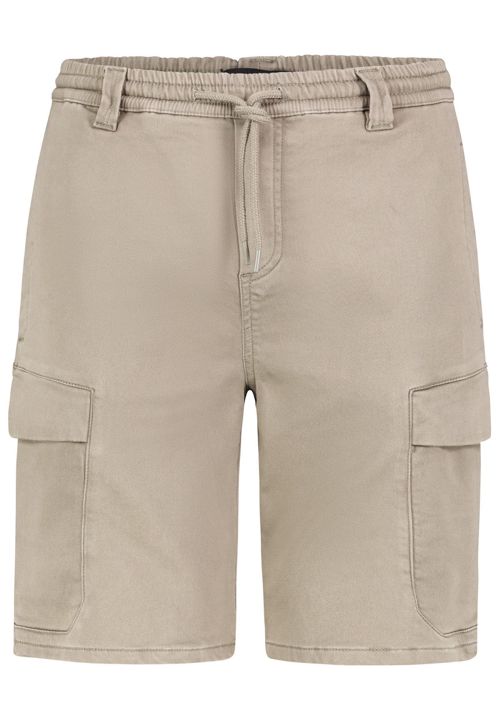 Urban Surface Cargoshorts Elastischer Bund mit Kordelzug Cargotaschen Bermu günstig online kaufen