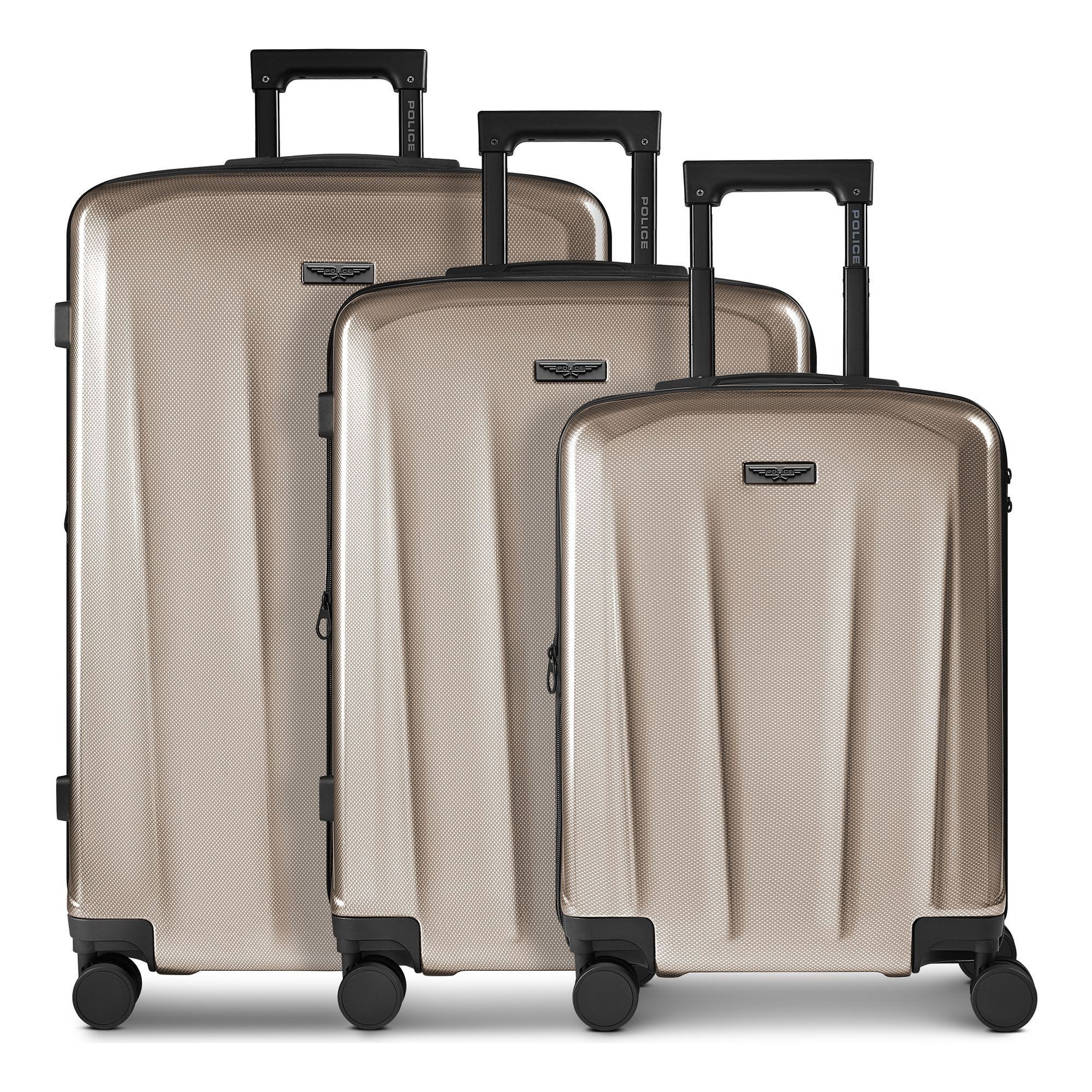 Police Trolleyset New York, 4 Rollen, (3-teilig, 3 tlg), ABS