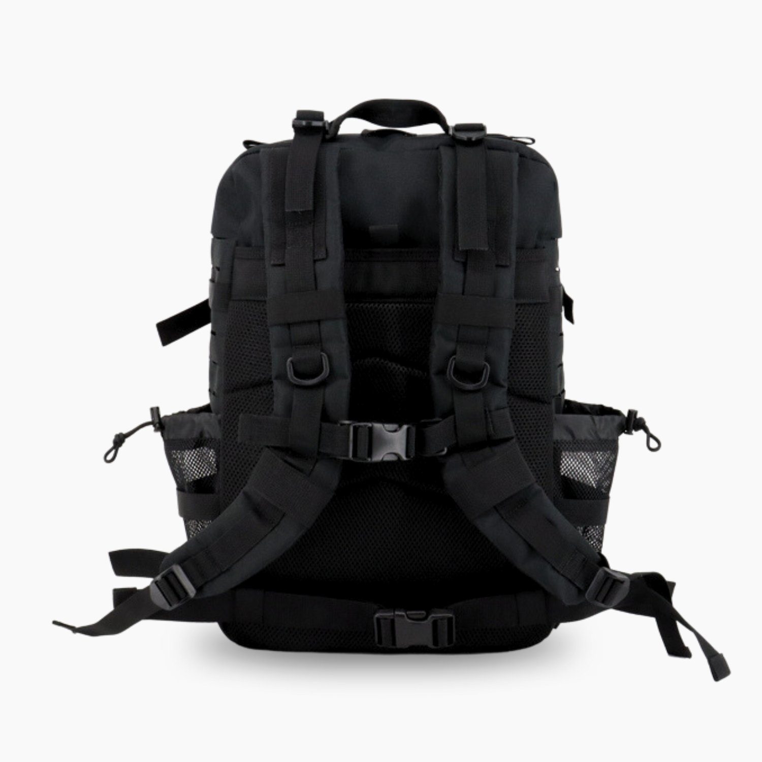 SF SUPRFIT Sportrucksack Military Backpack - Black, Öffnet sich flach bis zu 180 Grad
