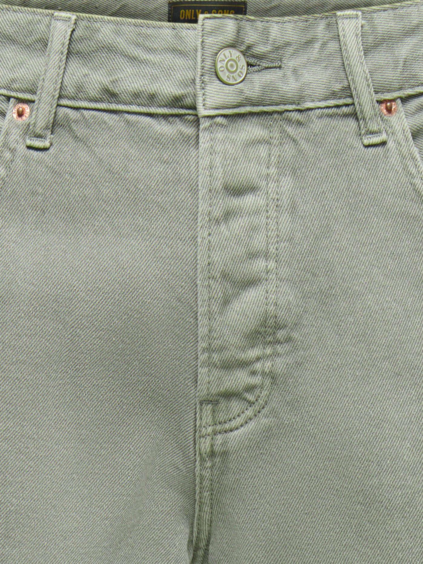 ONLY & SONS Shorts ONSEDGE GREEN 7979 TAI DNM SHORTS NOOS