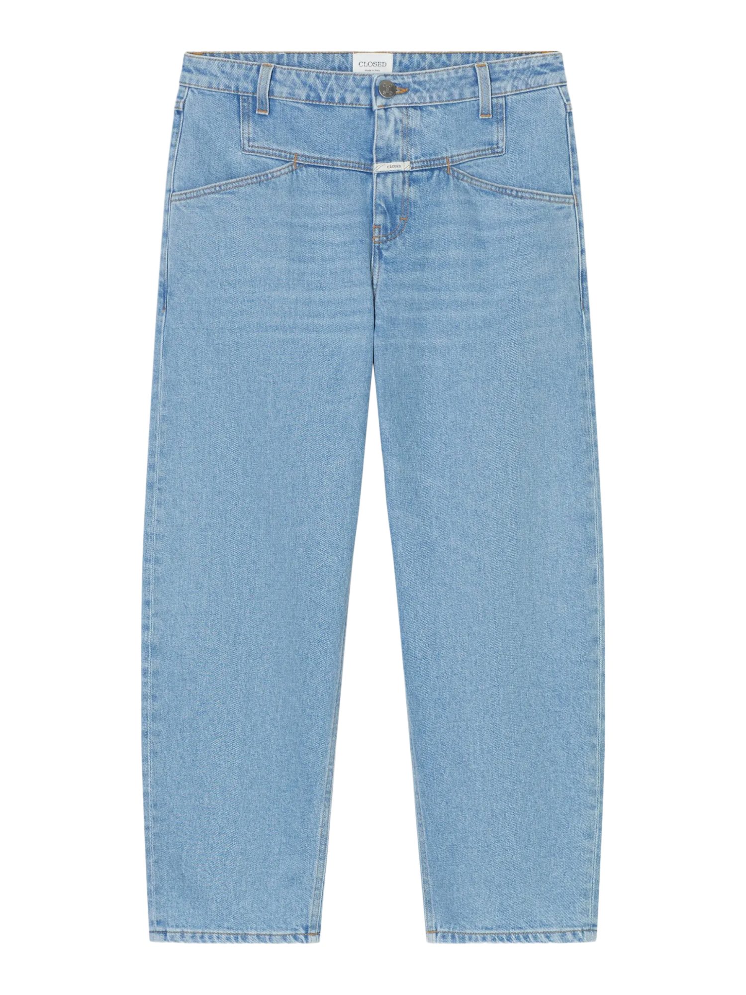 CLOSED Stoffhose blau,Casual,Baumwolle,Unifarben,Regular Fit,Mittel