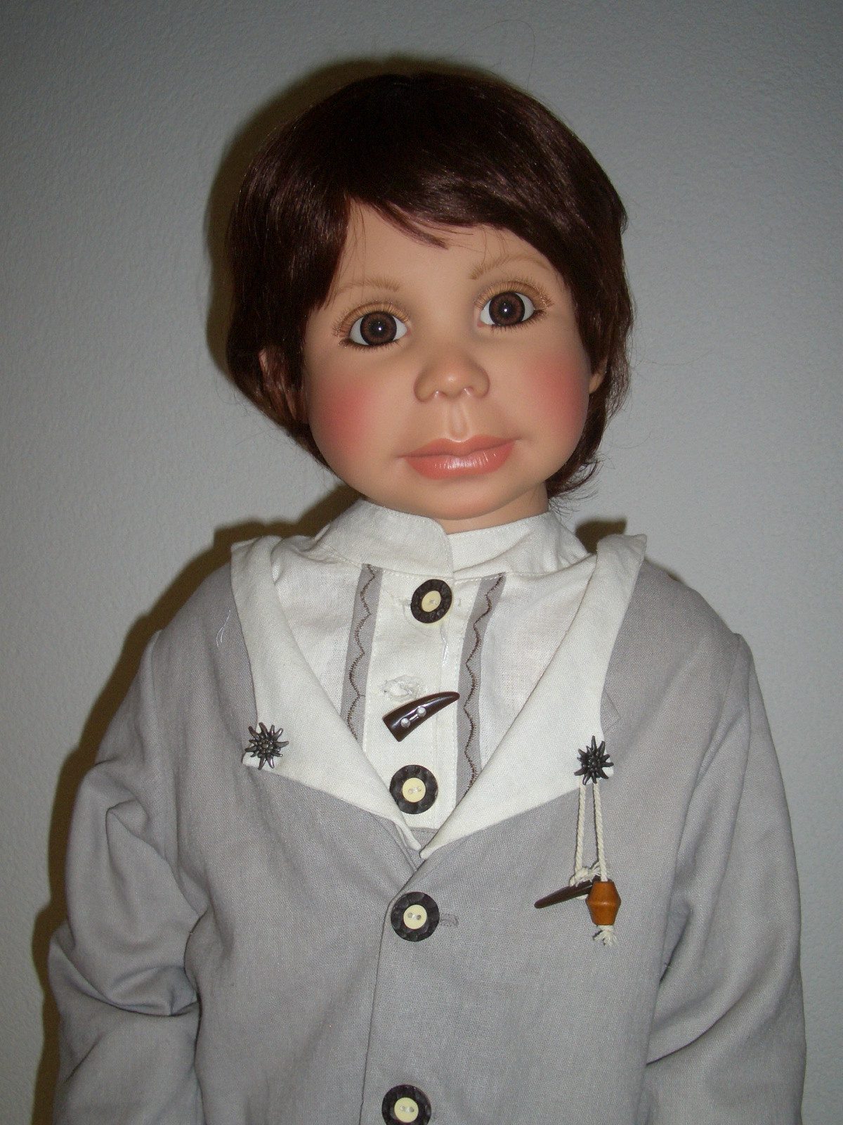 CMTPUPPENGALERIE Stehpuppe Patrick von Gerlinde Feser, 116 cm (1-tlg)