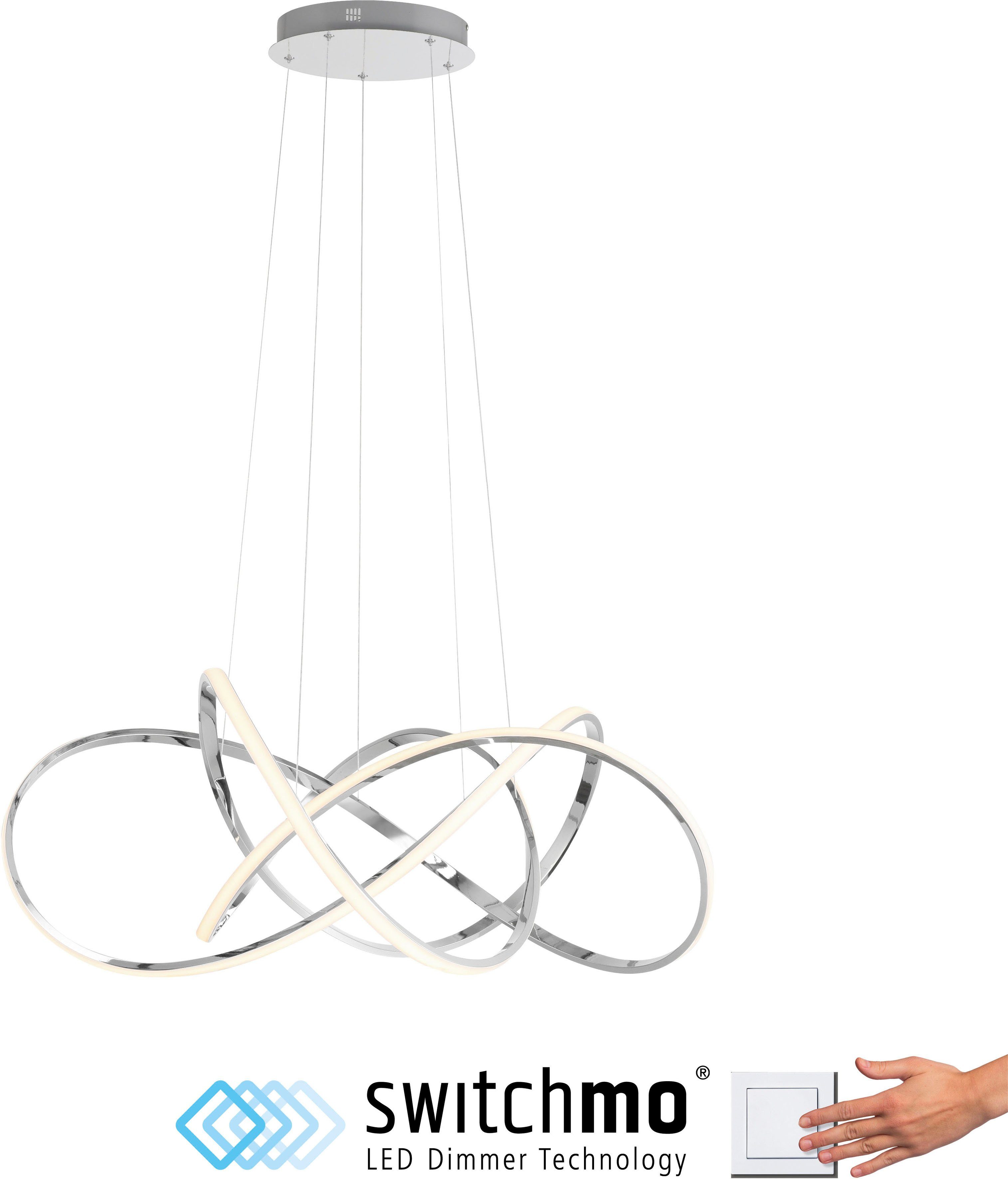 Paul Neuhaus Pendelleuchte KIRIBI, LED fest günstig online kaufen