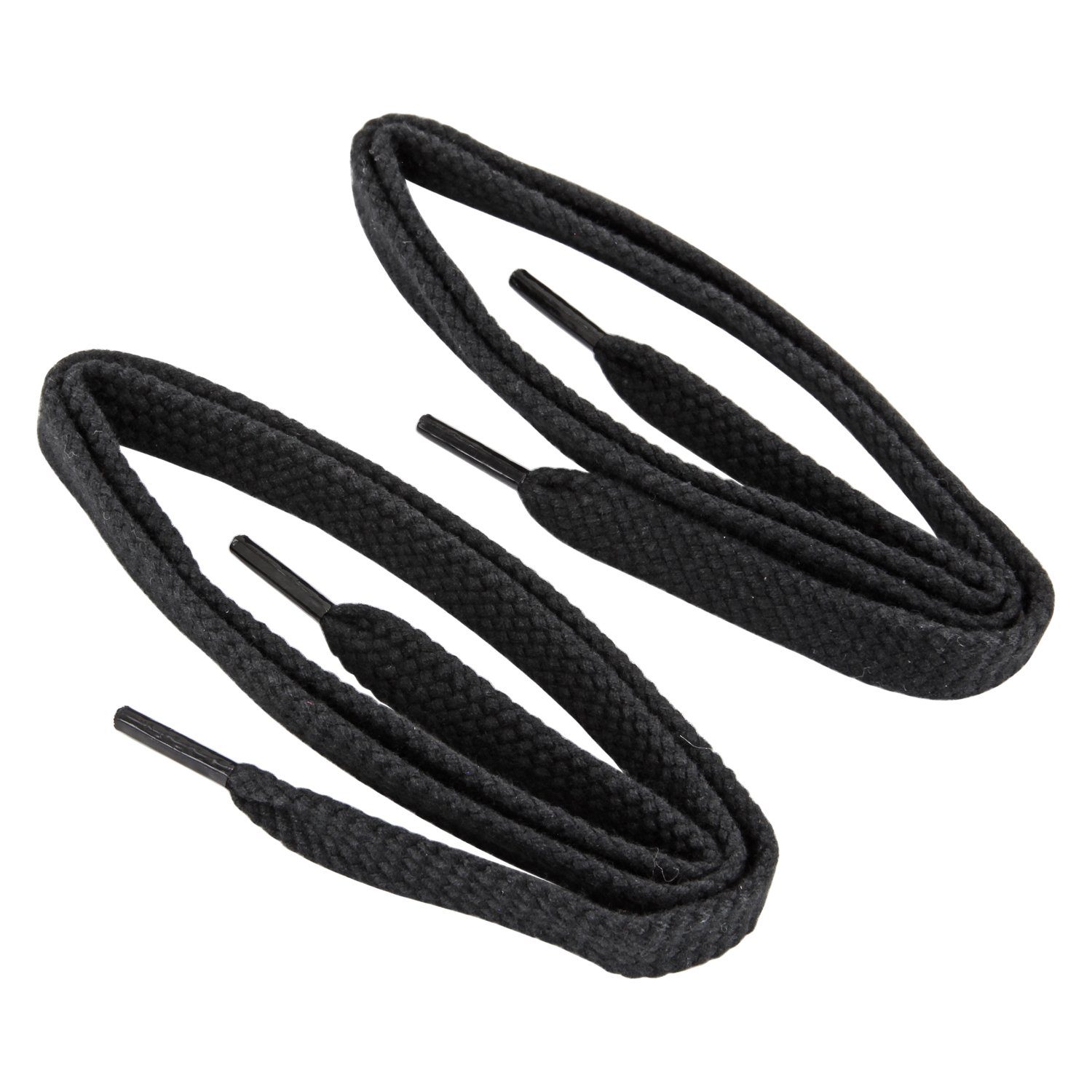 Collonil Schnürsenkel Schnürsenkel / Schuhband - flach - ca. 9 mm breit schwarz