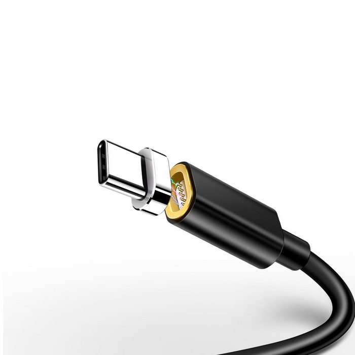 mcdodo Magnet Kabel 2 4A Typ-C Ladekabel Magnetisch USB-C Stecker Schnell Datenkabel Sync Android USB-Kabel