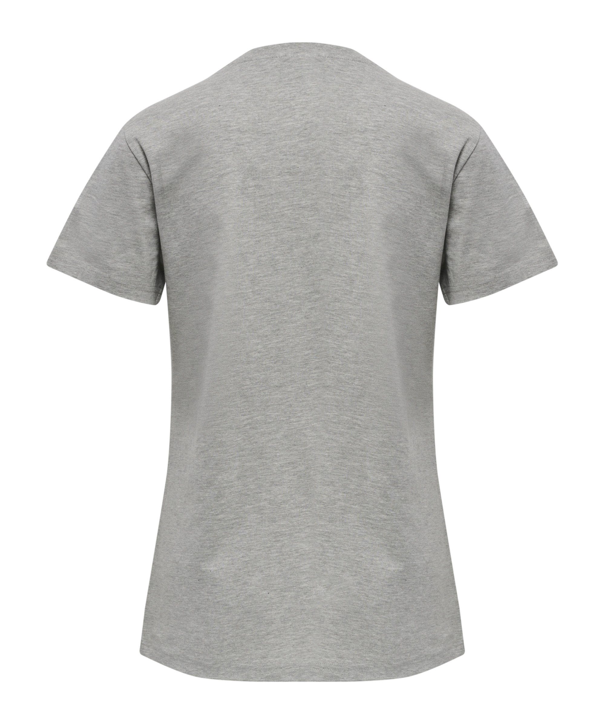 hummel T-Shirt hmlGG12 T-Shirt Damen grau default
