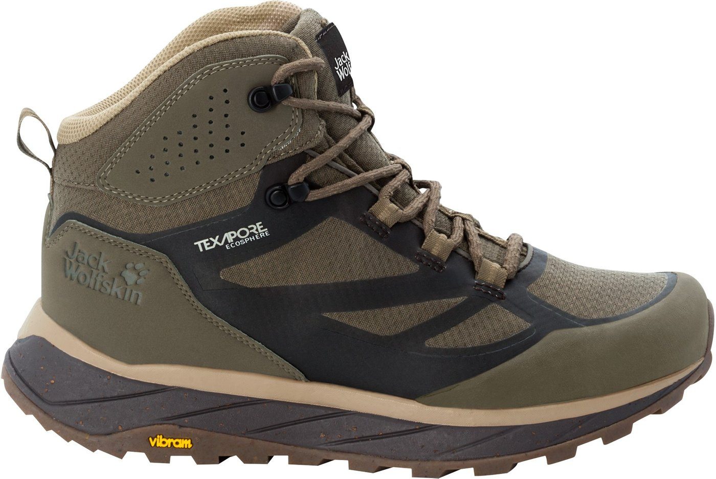TERRAVENTURE TEXAPORE MID M BROWN/BEIGE Trekkingschuh