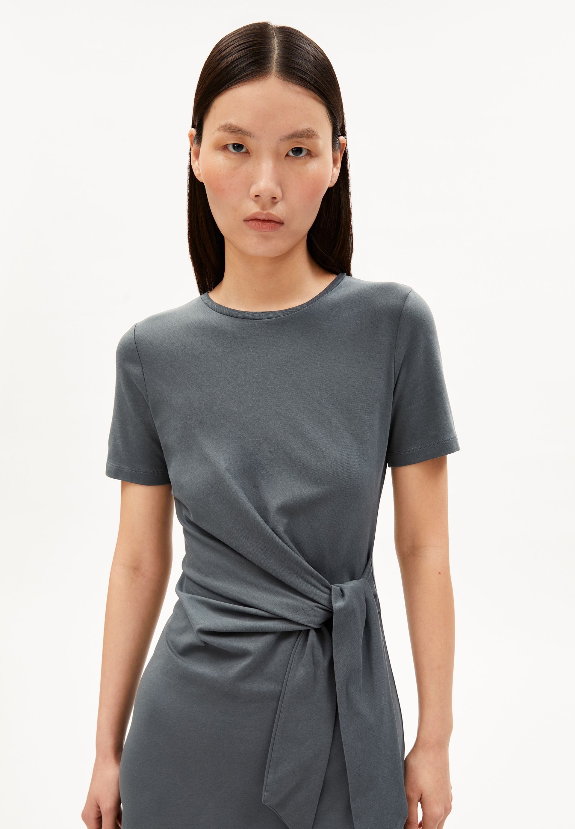 Armedangels Jerseykleid JELTAA Jerseykleid aus Bio-Baumwoll Mix (Slim Fit) Bio-Baumwoll Mix