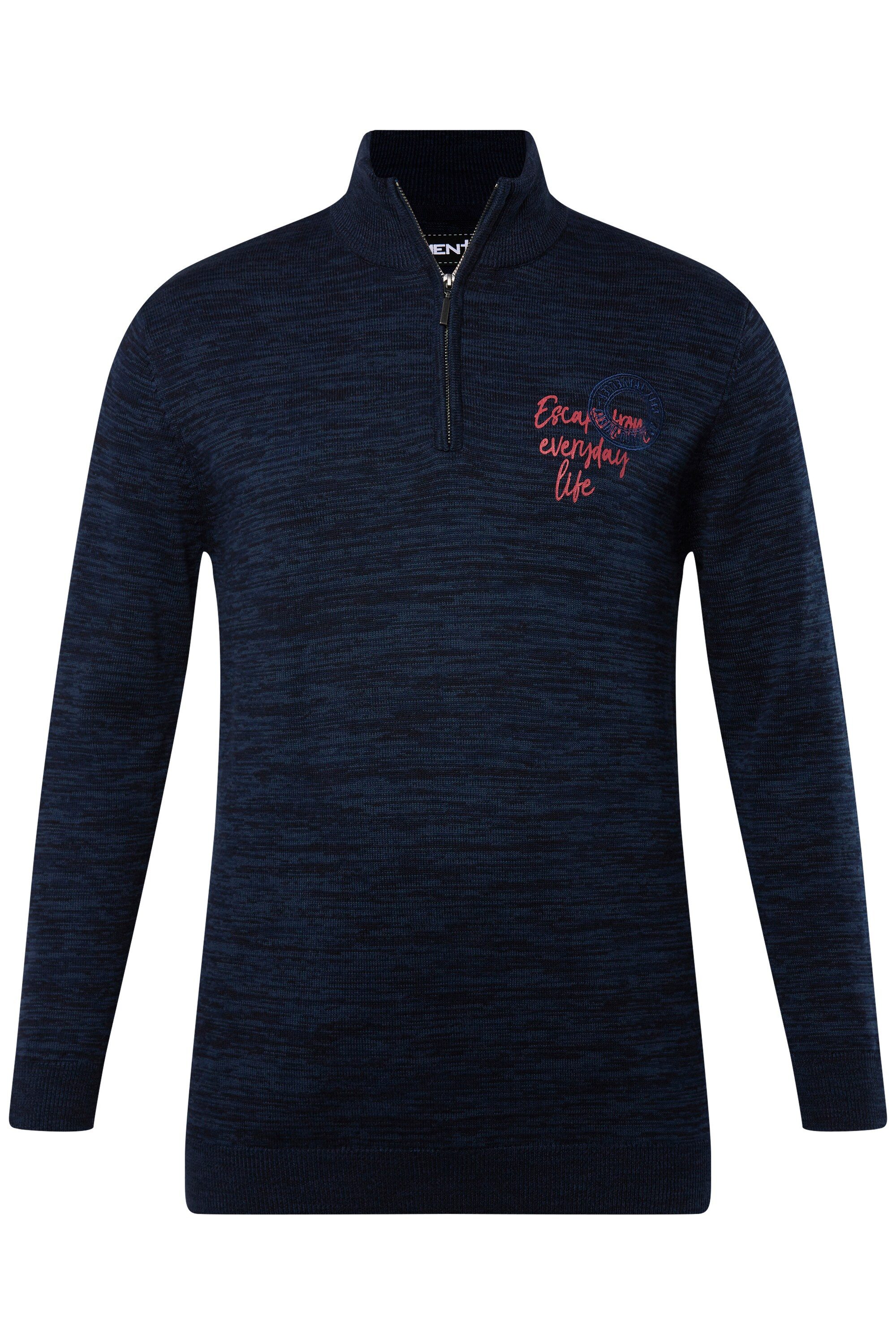 Rundhalspullover Pullover Stehkragen