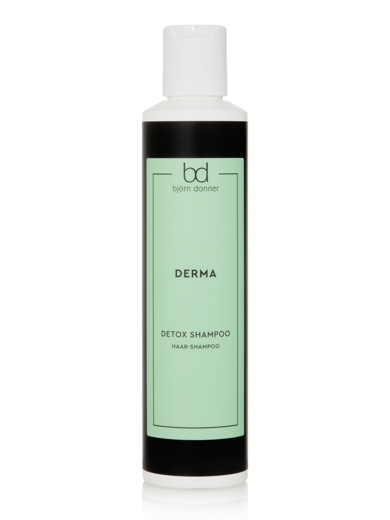 Björn Donner Haarshampoo "Derma Detox Shampoo", 200ml, 200ml, ; Anti-Schuppen Shampoo, Zink, Salicylsäure, irritierte Kopfhaut