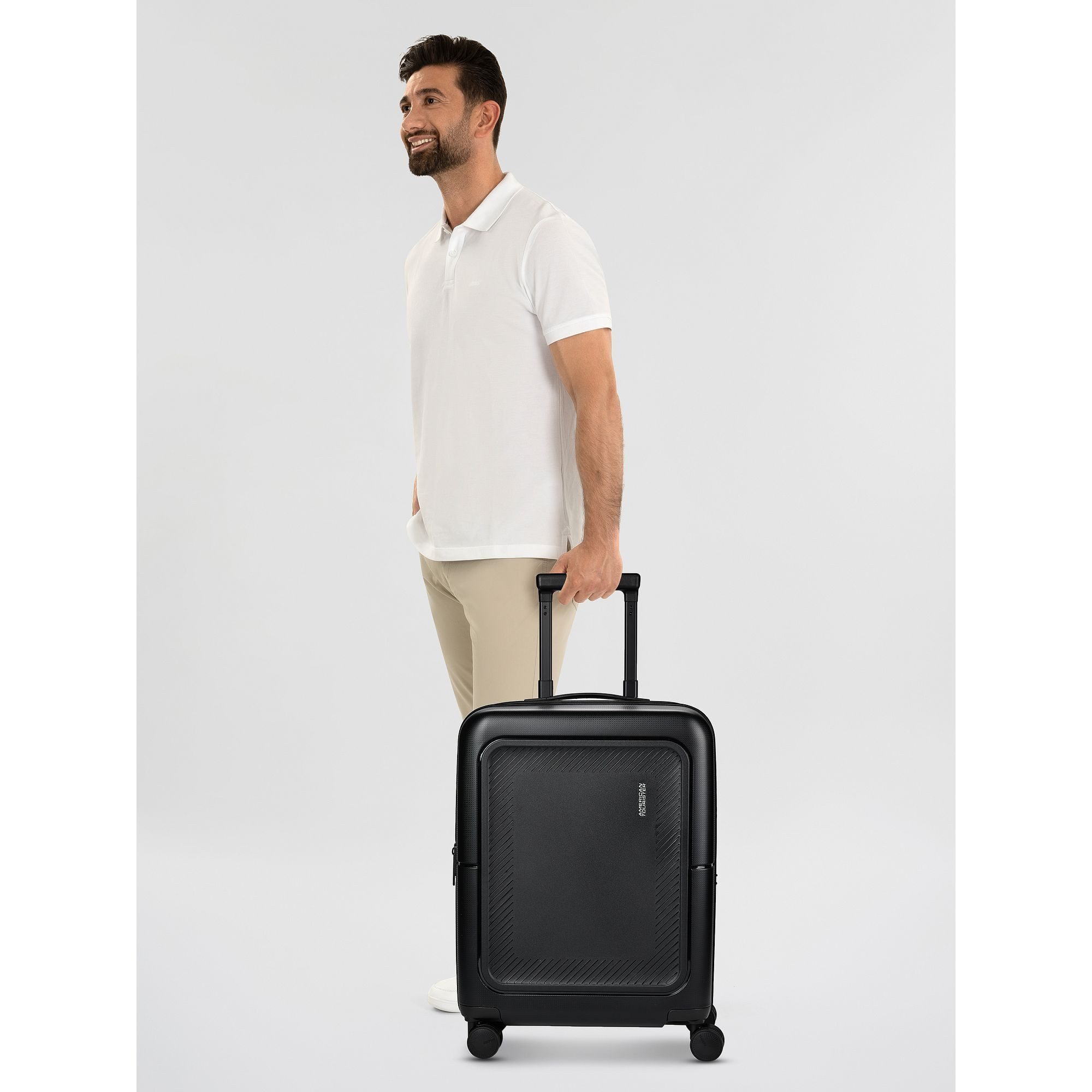 American Tourister® Handgepäck-Trolley Dashpop, 4 Rollen, Polypropylen