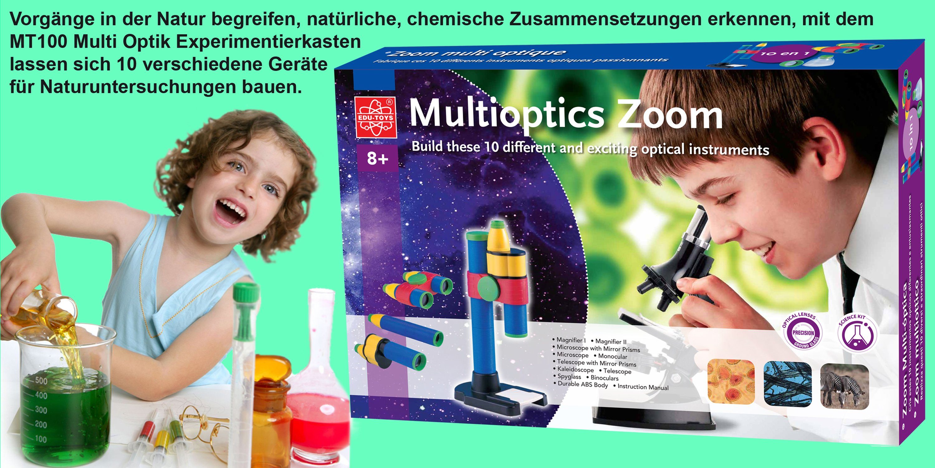 für unterscheidliche Multioptics, MT100 Bauteil Anwendungen Experimentierkasten (1-tlg), Edu-Toys