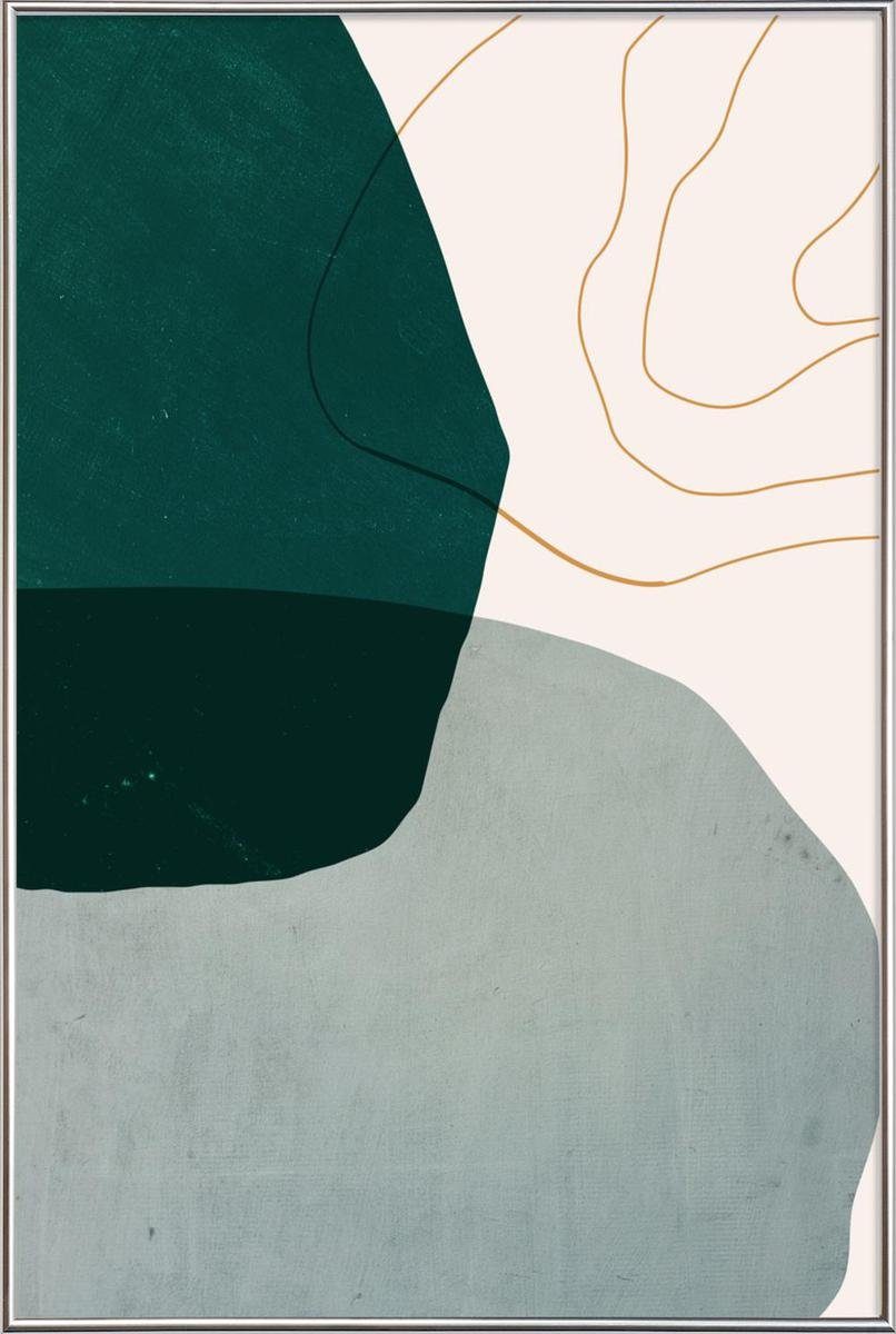 Juniqe Poster Poster mit Kunststoffrahmen, Pure (1 St), Fine-Art-Print in Galeriequalität mit einem 1 cm breiten, weißen Rand