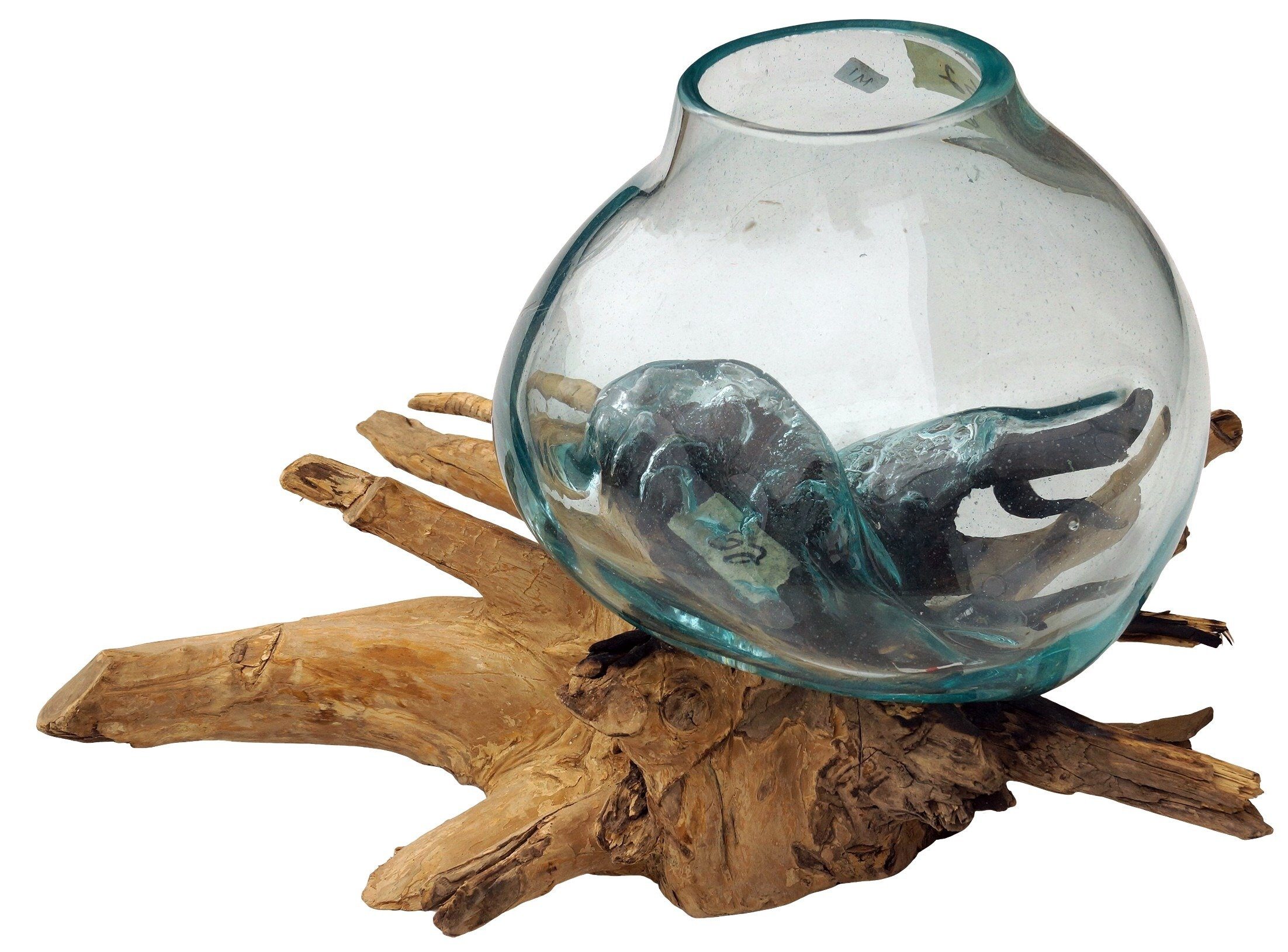 Guru-Shop Dekovase Wurzelholz Vase - Ø günstig online kaufen
