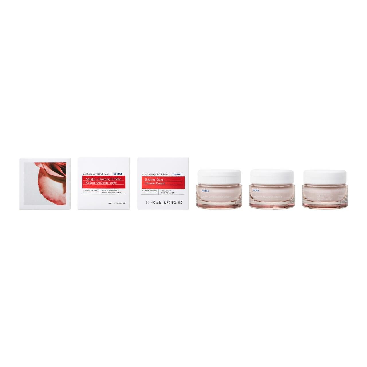Korres Gesichtspflege Apothecary Wild Rose Intensiv Feuctigketisspendende Creme, für Alle Hauttypen