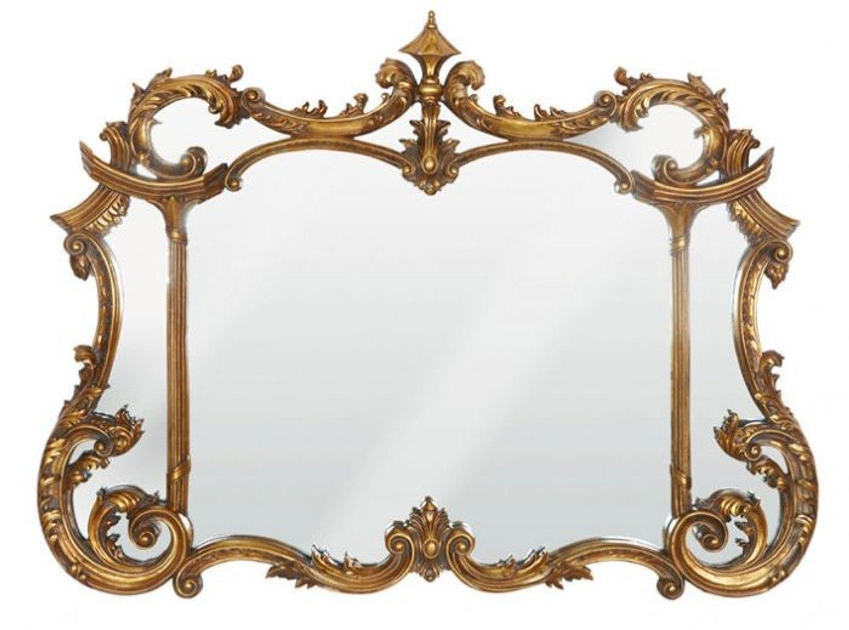- & Padrino Gold Barock Barockspiegel H 99 128 Edel B Prunkvoll cm, cm Casa Wandspiegel