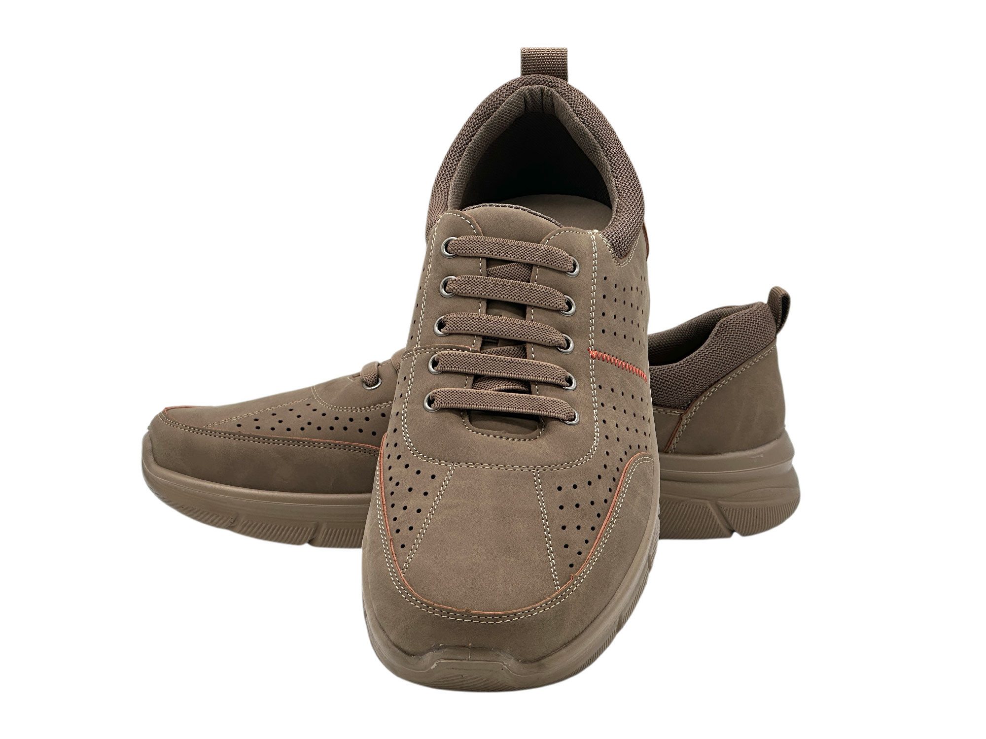 Nowaland Herren Halbschuh mit Perforierung Schnürschuh Atmungsaktive Perforierung · Flexible Komfortsohle · Leichtgewicht