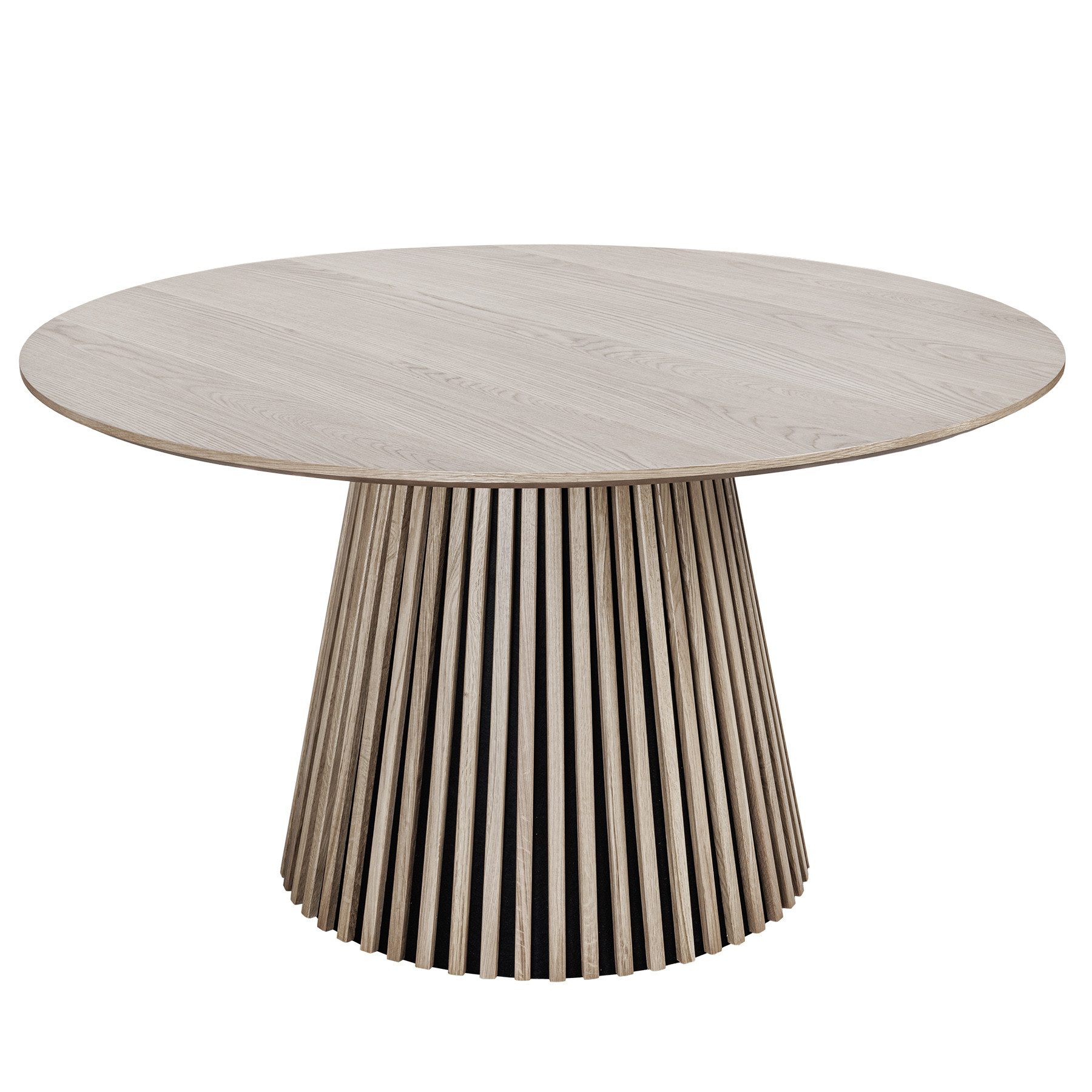 riess-ambiente Esstisch VALHALLA WOOD 120cm grau · runder Küchentisch im Ja günstig online kaufen