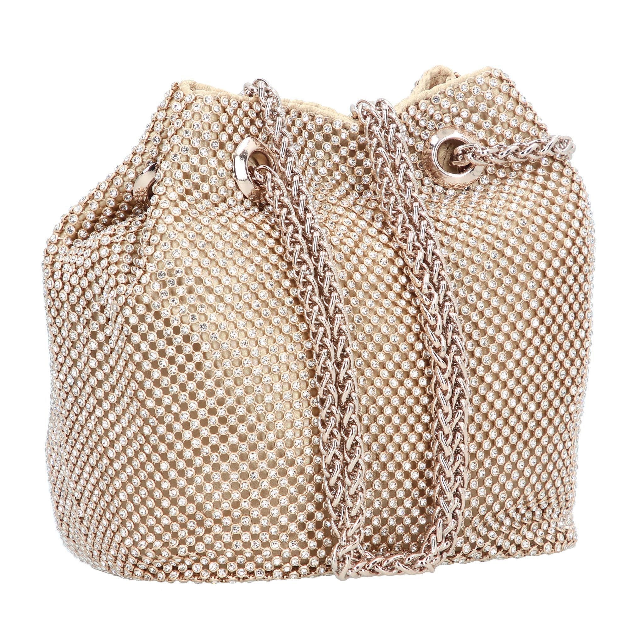 Guess Beuteltasche Zalina, Aluminium