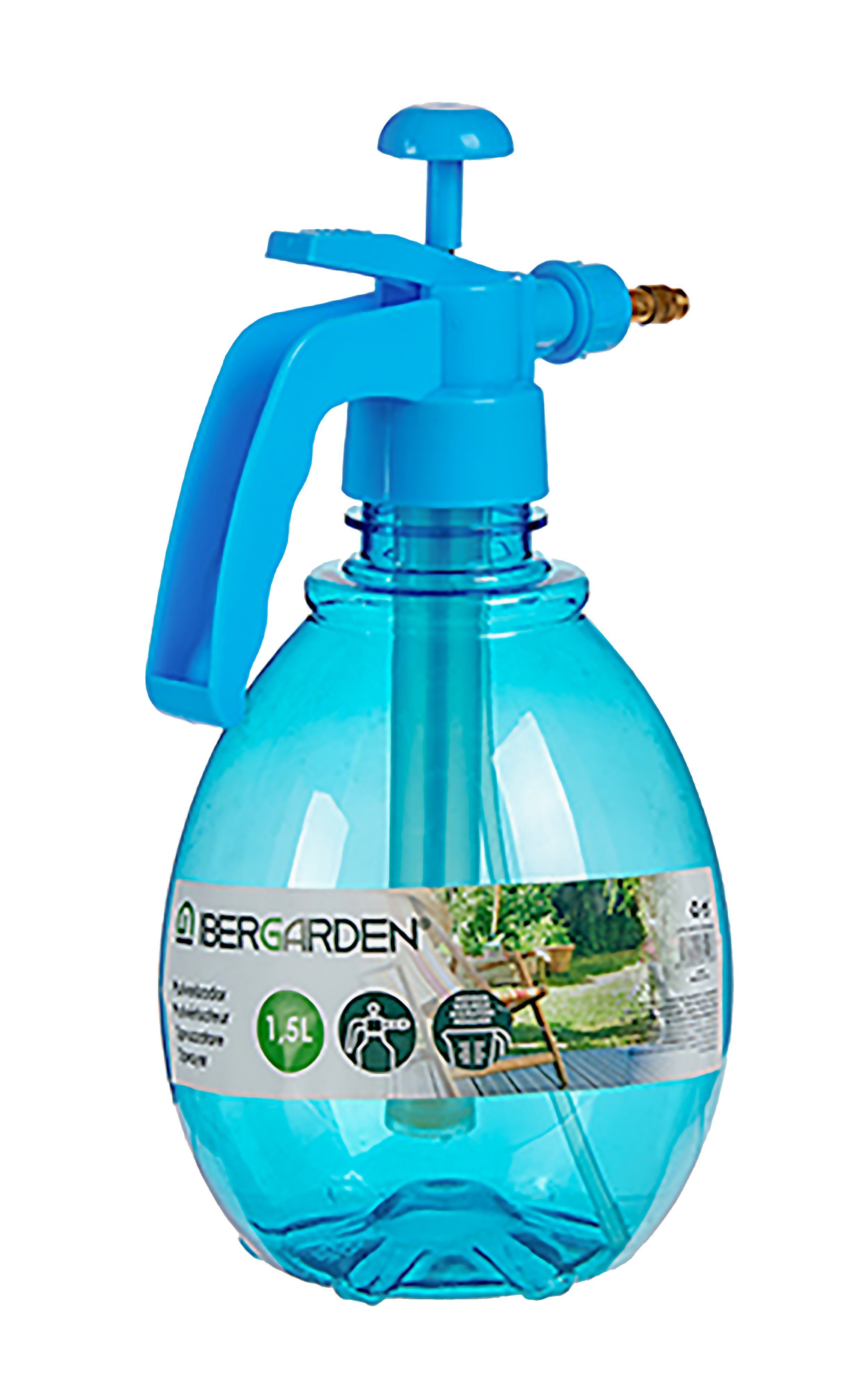 Arte Regal Sprühflasche PUMPSPRÜHFLASCHE 1,5L Drucksprüher Pumpsprüher Sprühflasche 33 (Blau), Sprüher