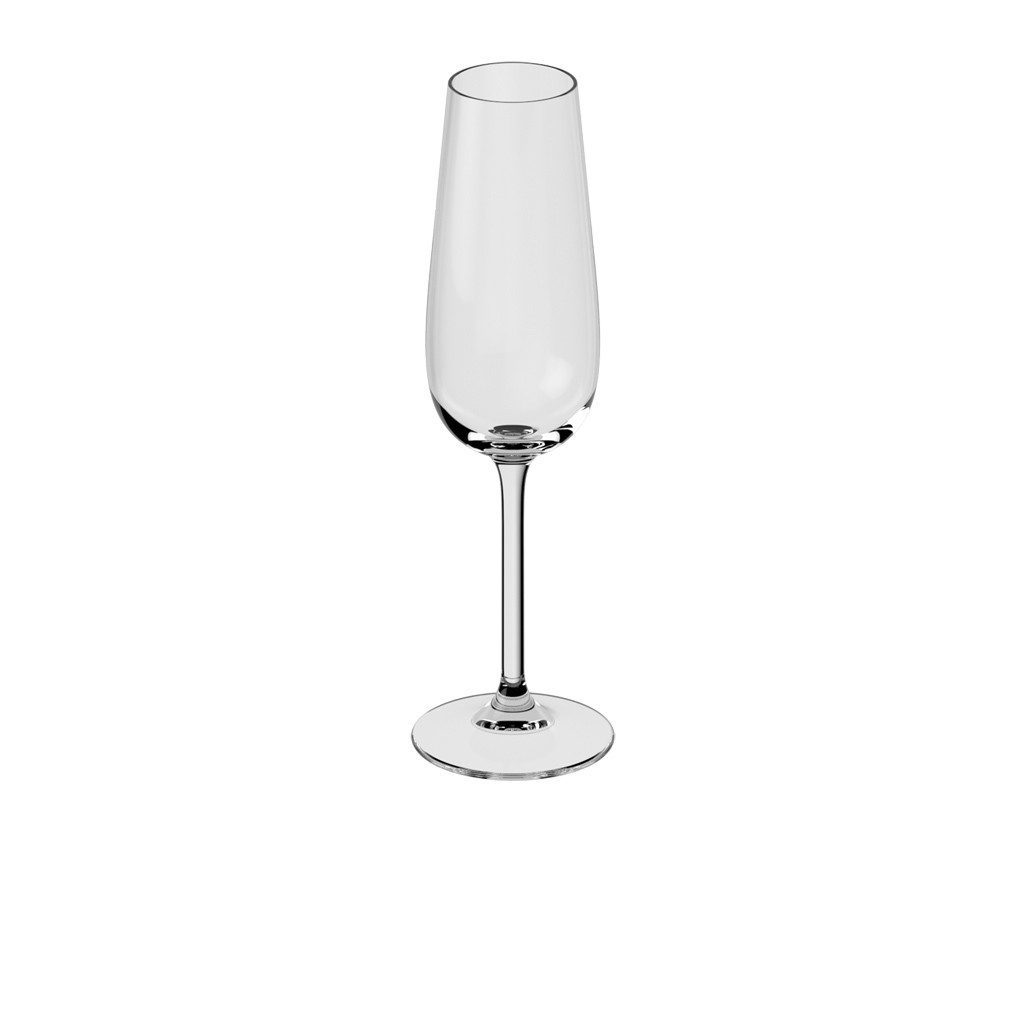 Villeroy & Boch Sektglas Purismo Specials Sekt-/Champagnerglas, 4 Stück, 4-tlg., Glas, Kristallglas, 4 Stck, spülmaschinenfest
