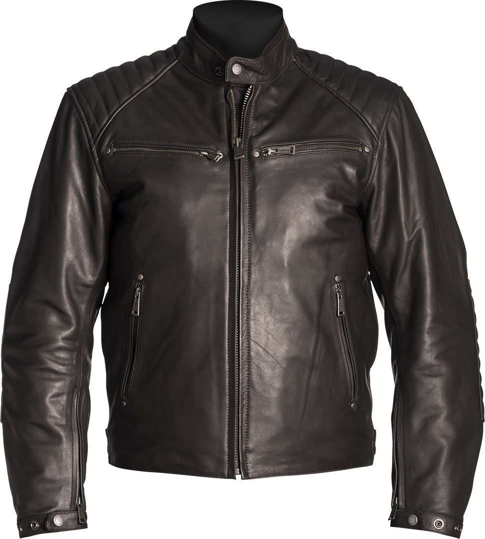 Helstons Motorradjacke Rocket Motorrad Lederjacke herausnehmbares Innenfutter