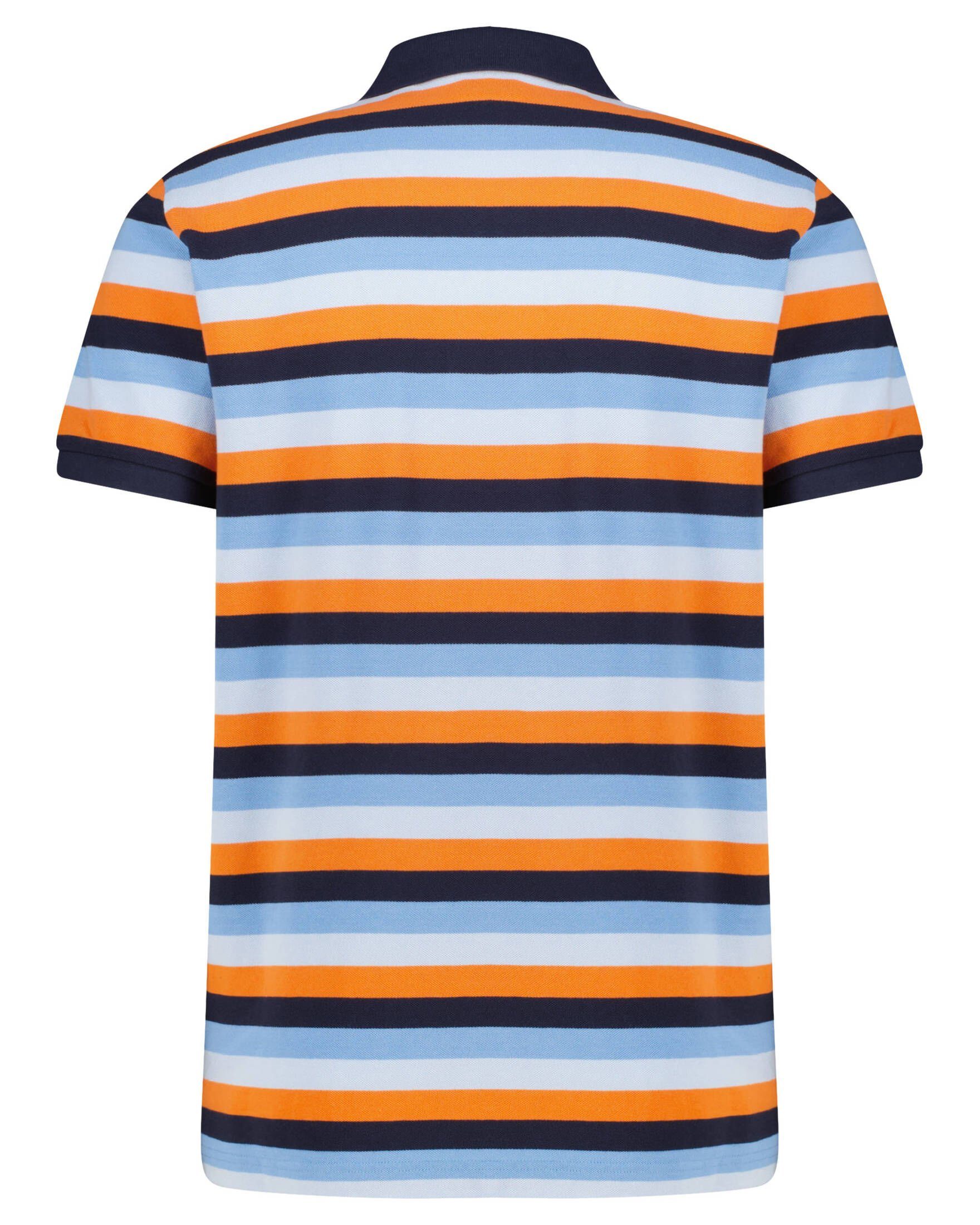 (90) Poloshirt Herren SS multicolor Poloshirt STRIPE Gant (1-tlg) MULTI