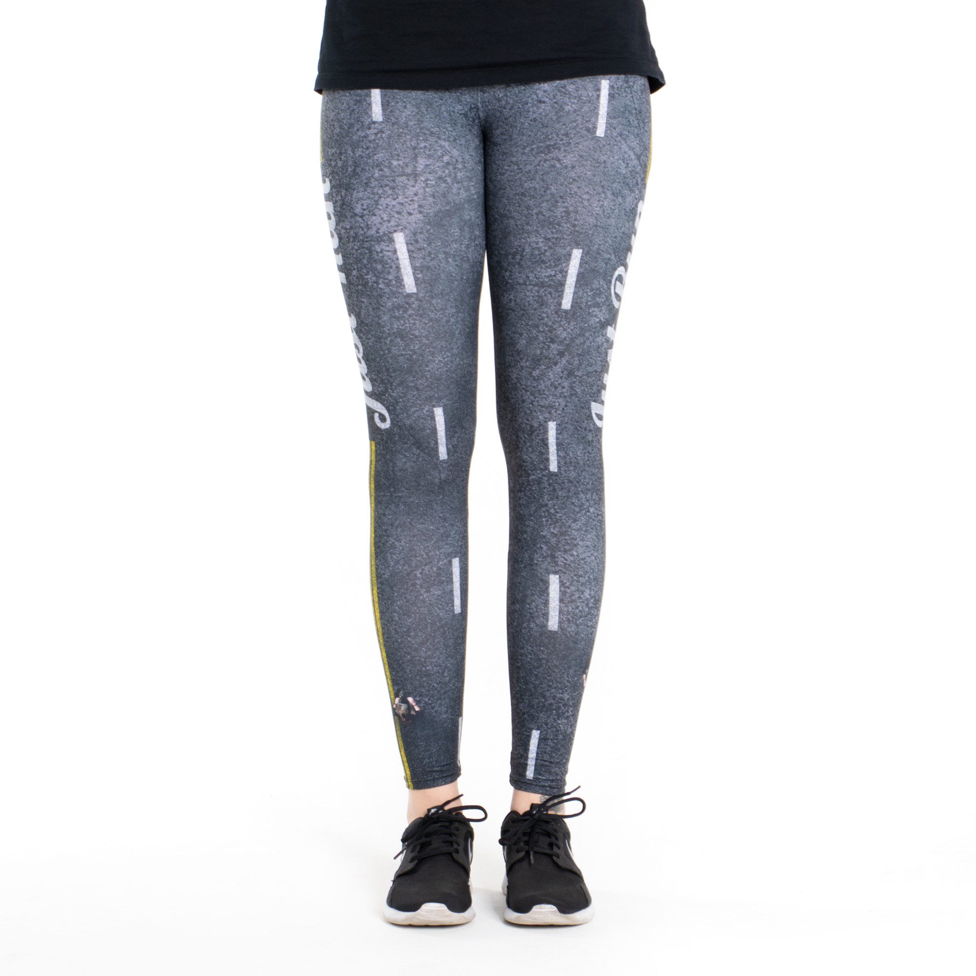 Leggings Sports Line - Yoga und Fitness-Leggings (Einheitsgröße) - Just Run