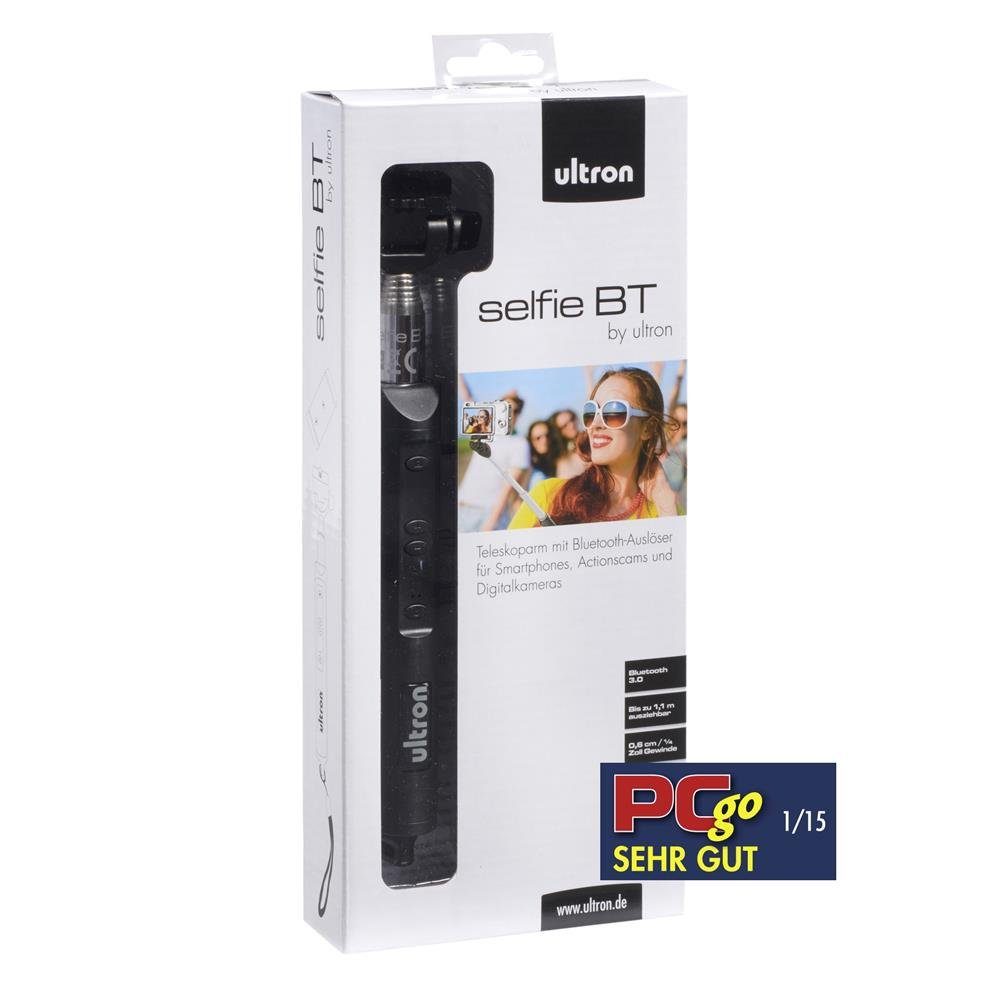 Teleskoparm, schwarz) Selfiestick Auslöser Griff, Bluetooth, m BT Kamera, (1,1 Handy, Smartphone, Selfie Selfie Stick, Ultron