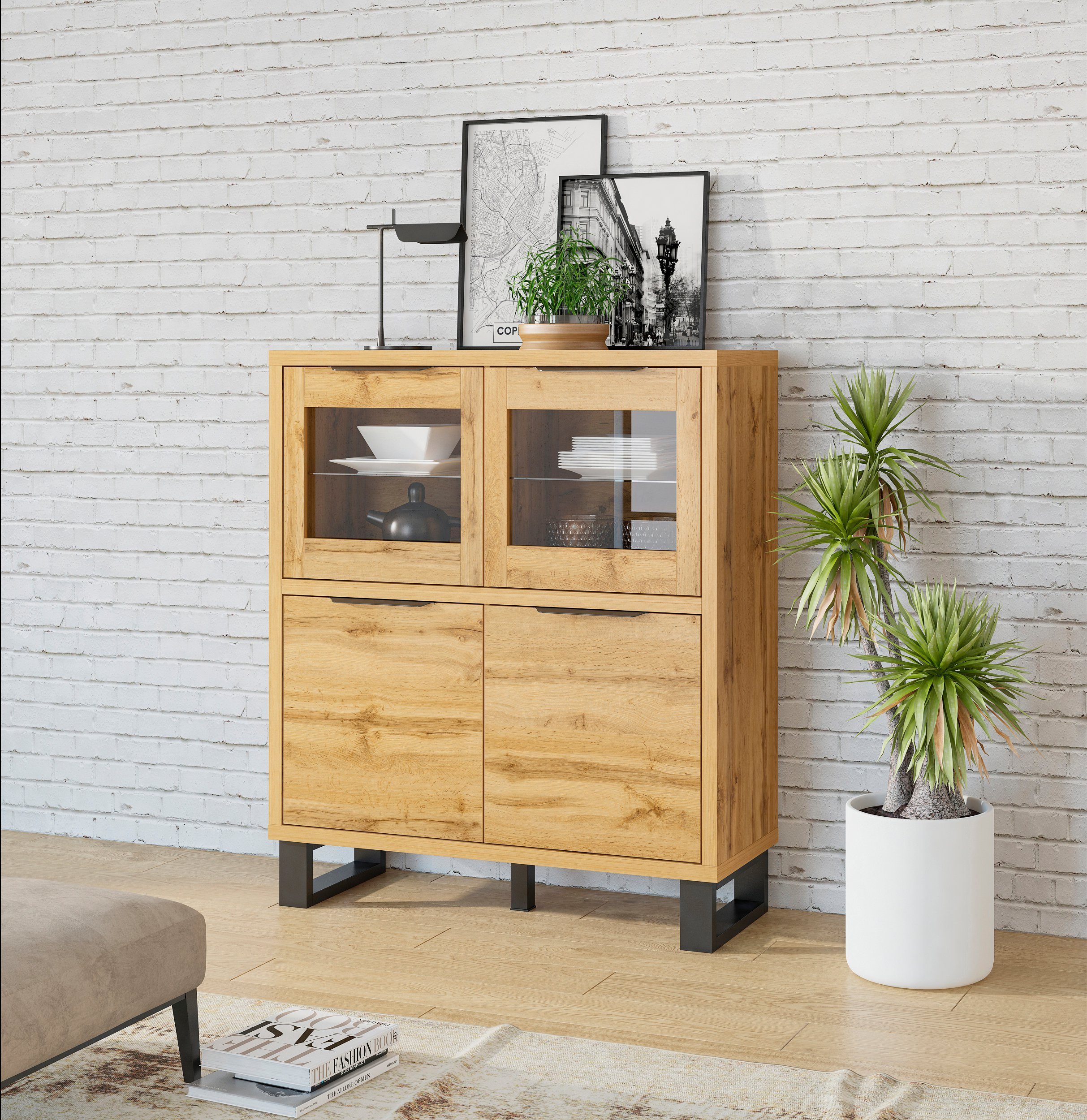 Helvetia Highboard Halle, Breite ca.120 cm